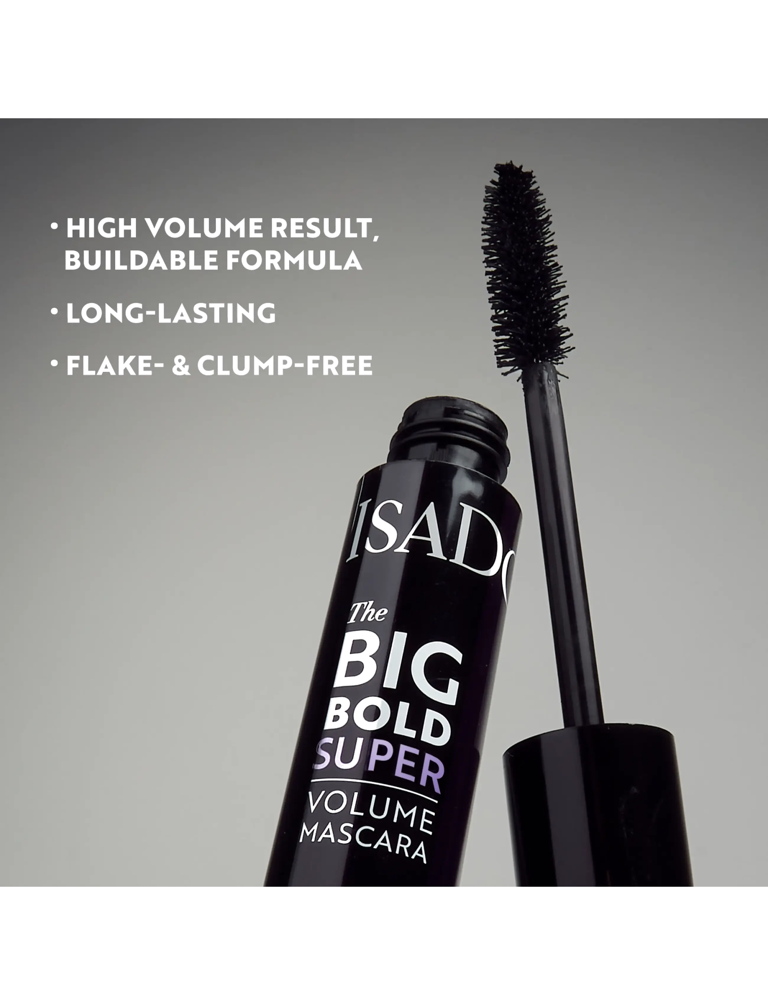 IsaDora - The Big Bold Super Volume Mascara 10 Black - silmad ja kulmud - black - 4
