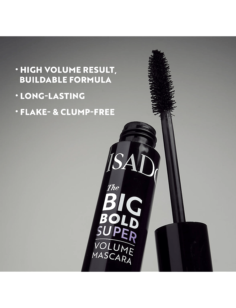 IsaDora - The Big Bold Super Volume Mascara 10 Black - silmad ja kulmud - black - 4