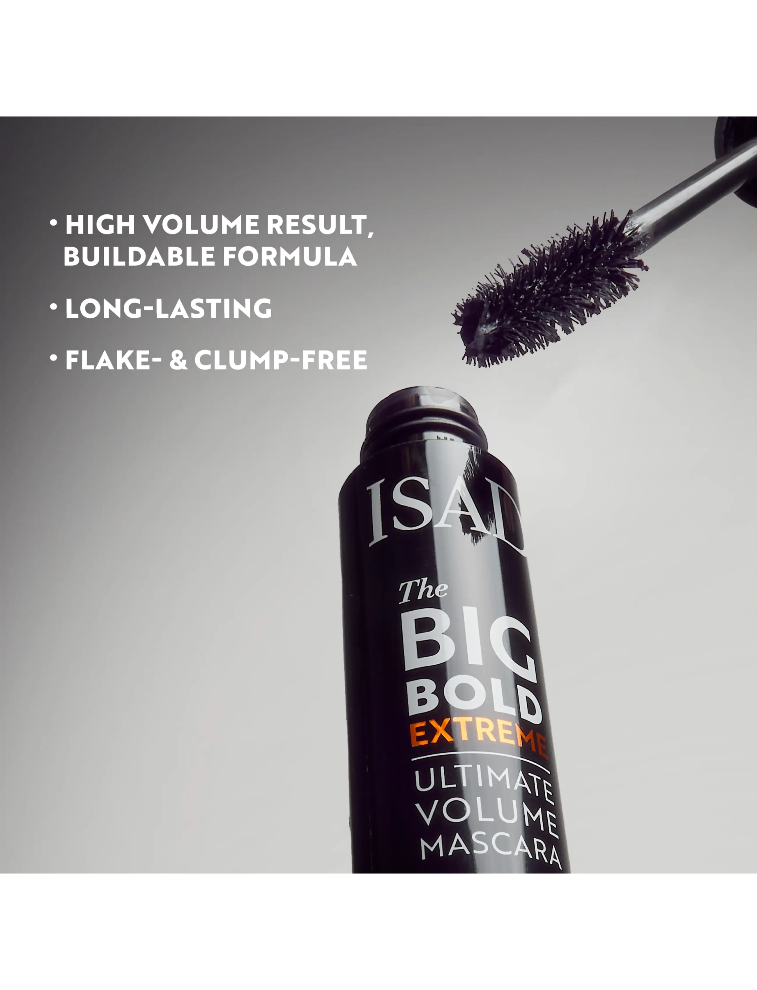 IsaDora - The Big Bold Extreme Ultimate Volume Mascara 15 Extreme Black - Ögon & bryn  - extreme black - 4