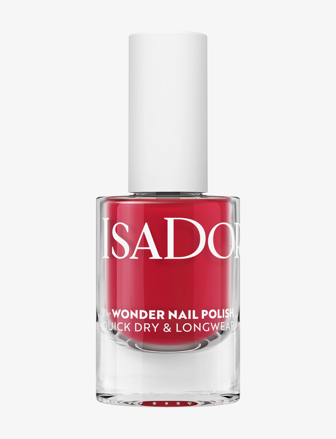 IsaDora The Wonder Nail Polish Quick Dry & Longwear 164 Crimson Red, Neglelak, Rød, Str: 5 ml