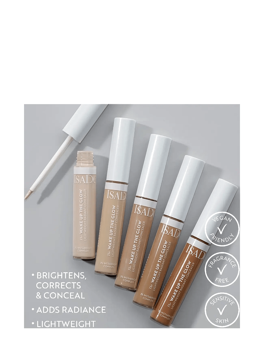 IsaDora - The Wake Up The Glow Lightweight Radiant Concealer 9N Neutral - makeup - neutral - 4