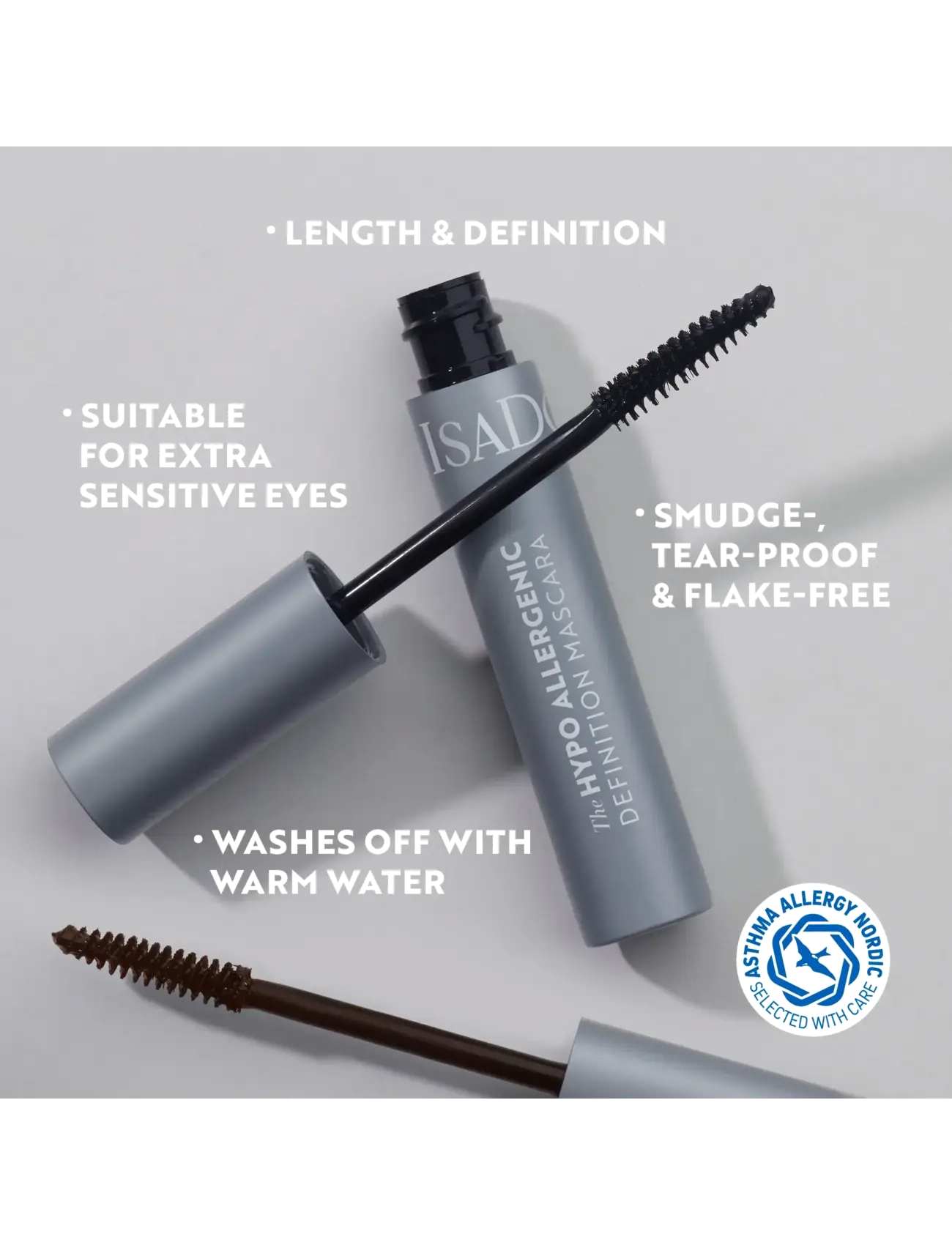 IsaDora - The Hypo Allergenic Definition Mascara - acīm un uzacīm - black - 4