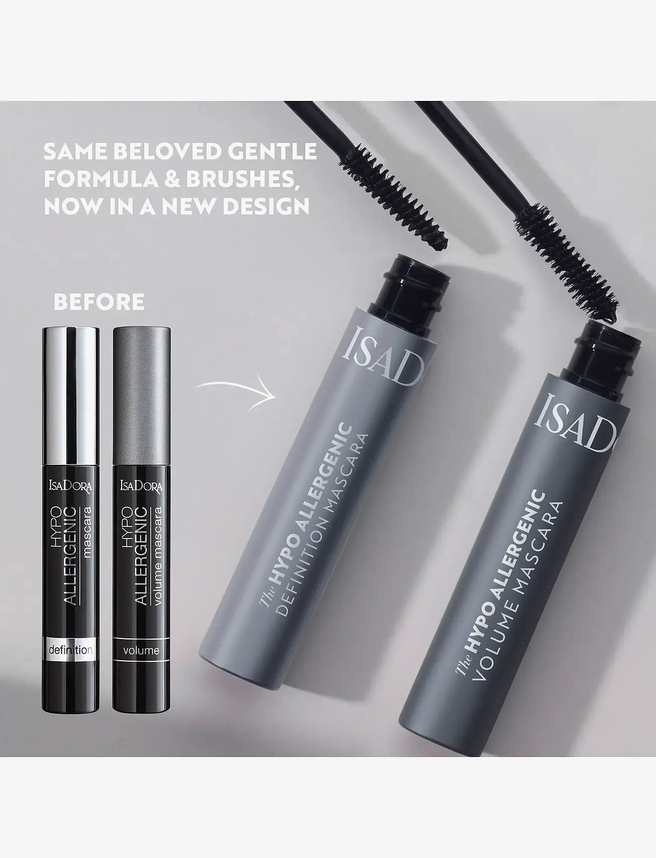 IsaDora - The Hypo Allergenic Definition Mascara - makeup - black - 5