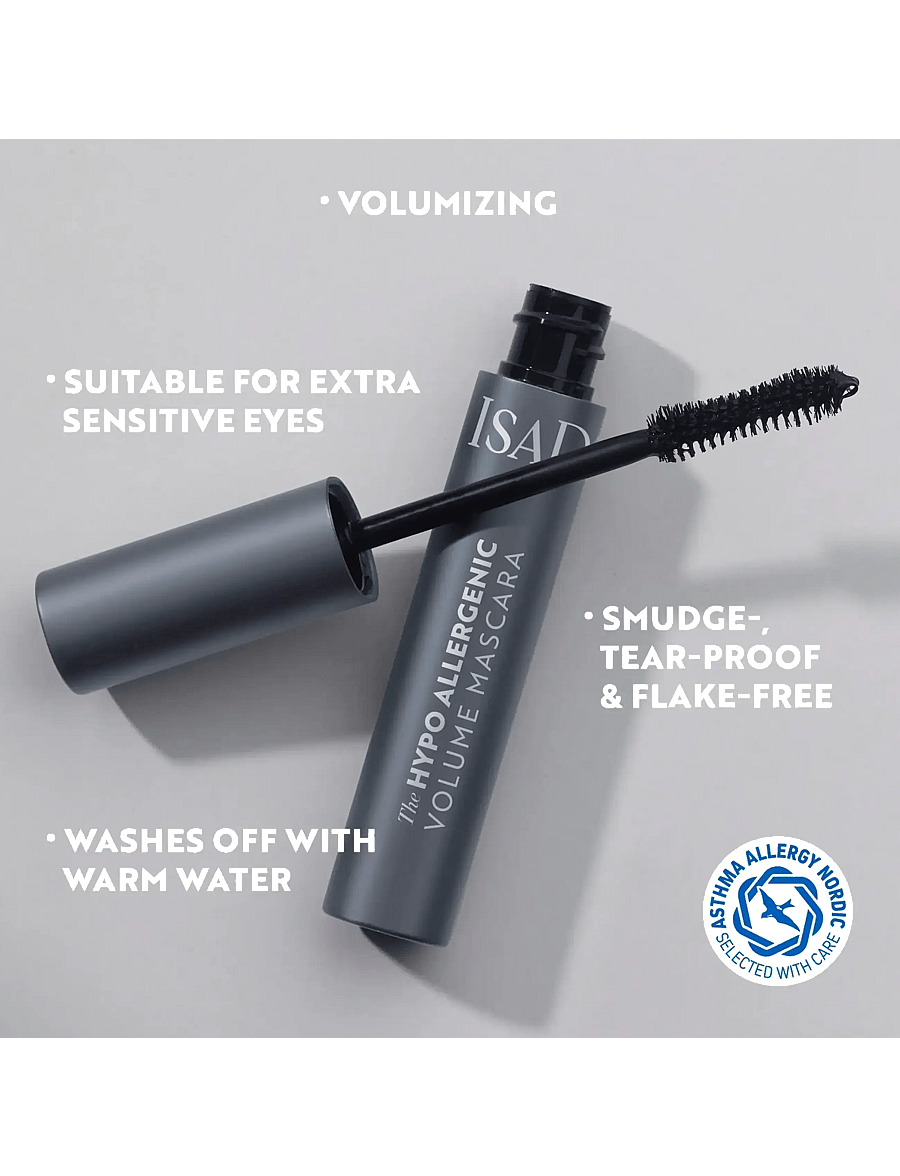 IsaDora - The Hypo Allergenic Volume Mascara 01 Black - silmad ja kulmud - black - 5