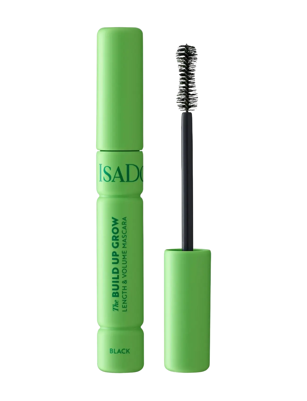 IsaDora The Build Up Grow Length & Volume Mascara, Mascara, Sort, Str: 9 ML