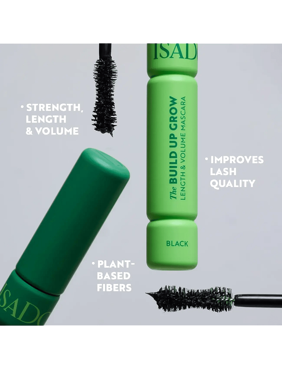 IsaDora - The Build Up Grow Length & Volume Mascara - silmad ja kulmud - black - 4