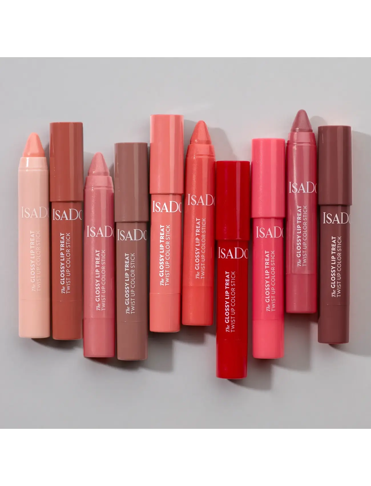 IsaDora - The Glossy Lip Treat Twist Up Color Stick - läppar - mocha dream - 5