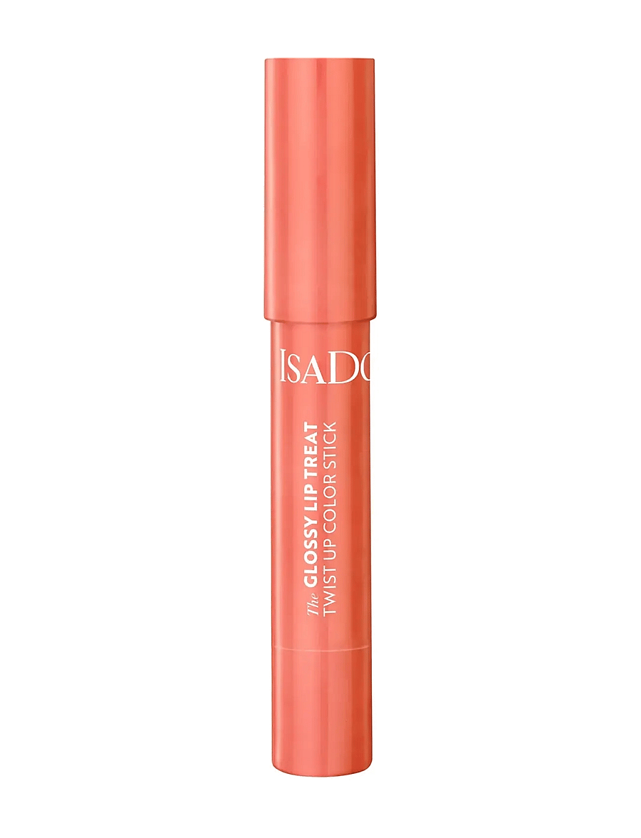 IsaDora - The Glossy Lip Treat Twist Up Color Stick - makeup - coral sunset - 1