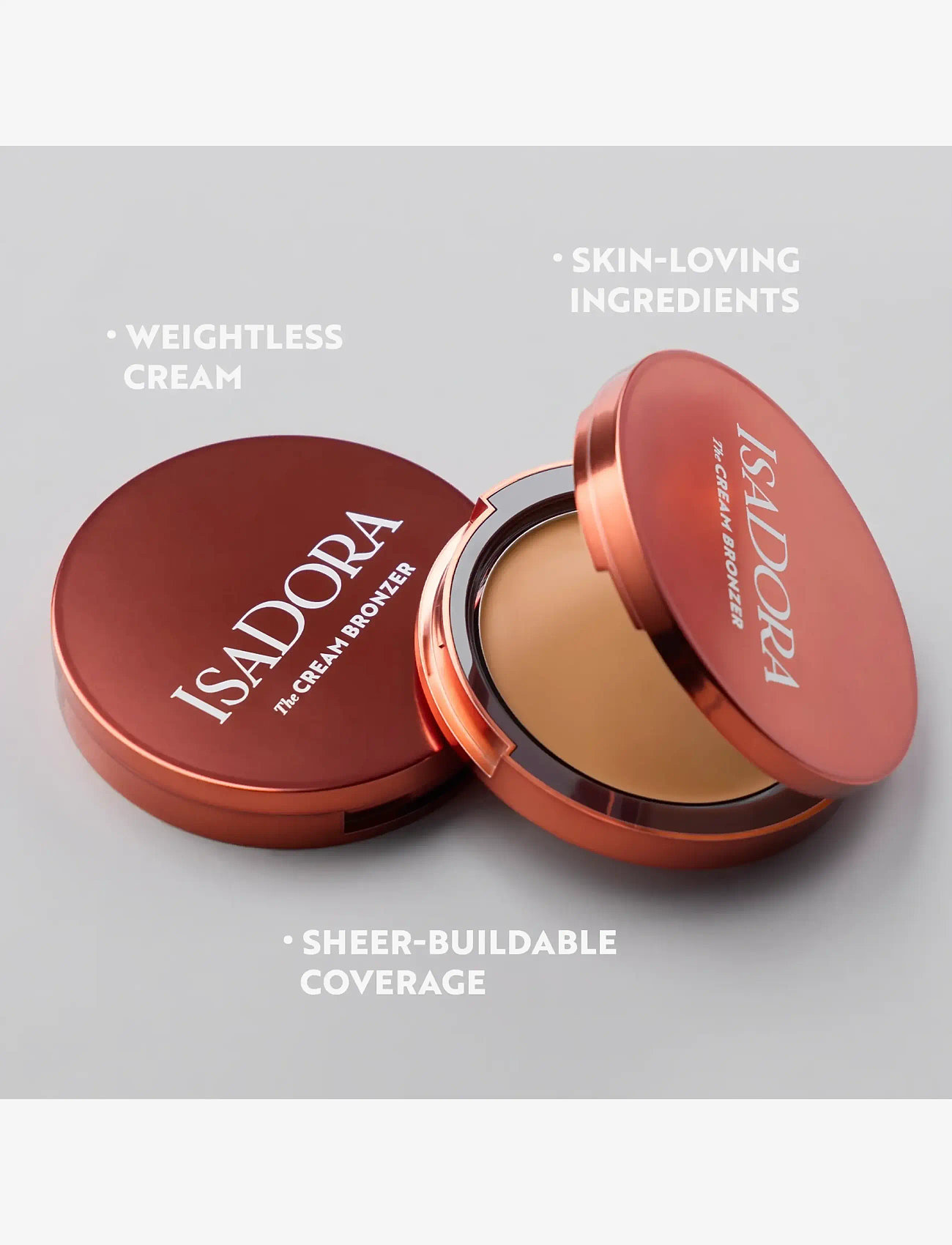 IsaDora - The Cream Bronzer - makeup - medium - 4