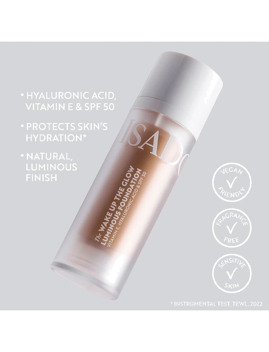 IsaDora - The Wake Up the Glow Luminous Foundation - makeup - 1c cool - 4