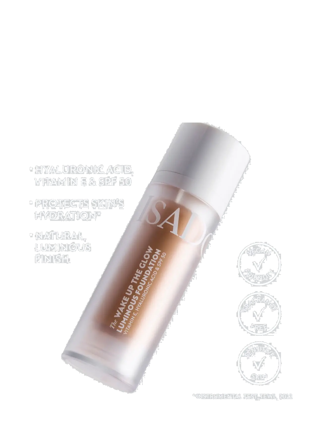 IsaDora - The Wake Up the Glow Luminous Foundation 3N Neutral - smink - 3n neutral - 4