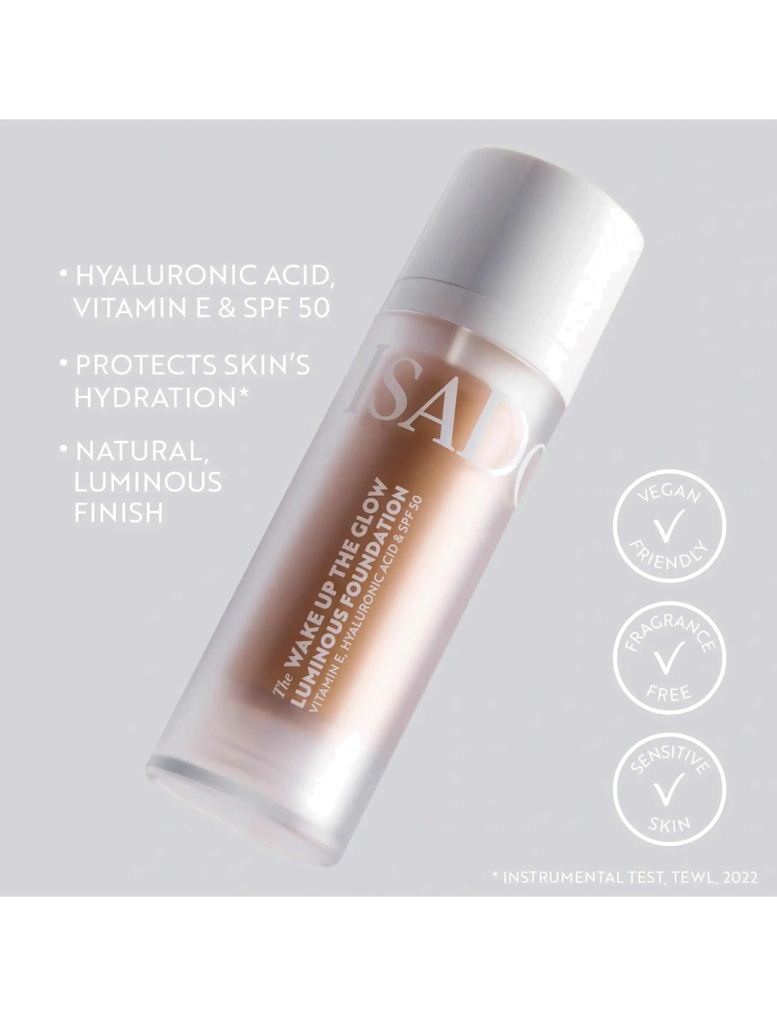 IsaDora - The Wake Up the Glow Luminous Foundation - makeup - 5c cool - 4