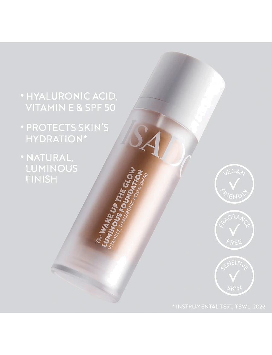 IsaDora - The Wake Up the Glow Luminous Foundation - makeup - 5c cool - 4