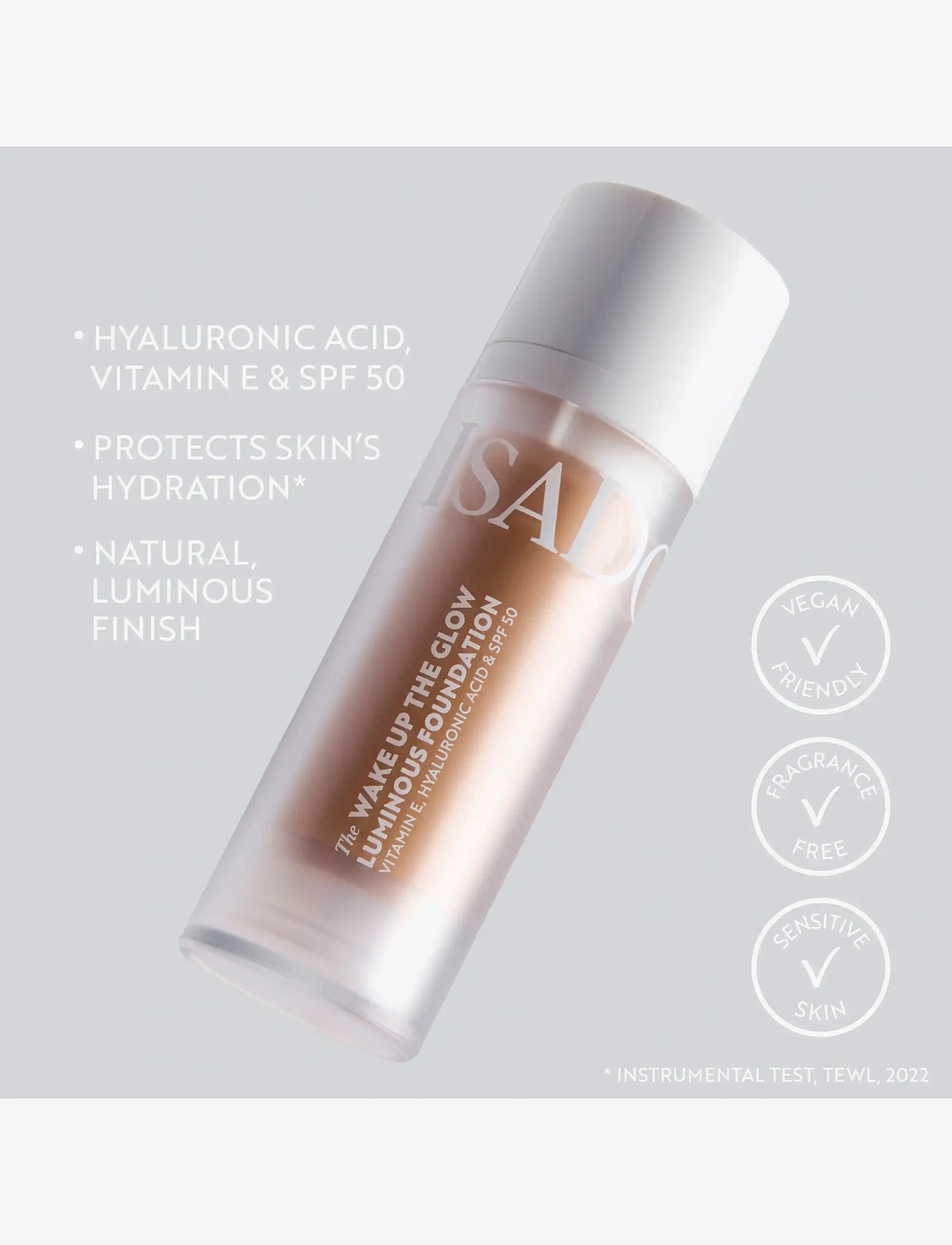 IsaDora - The Wake Up the Glow Luminous Foundation - makeup - 7c cool - 4