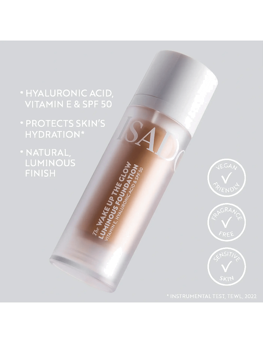 IsaDora - The Wake Up the Glow Luminous Foundation - makeup - 9n neutral - 4