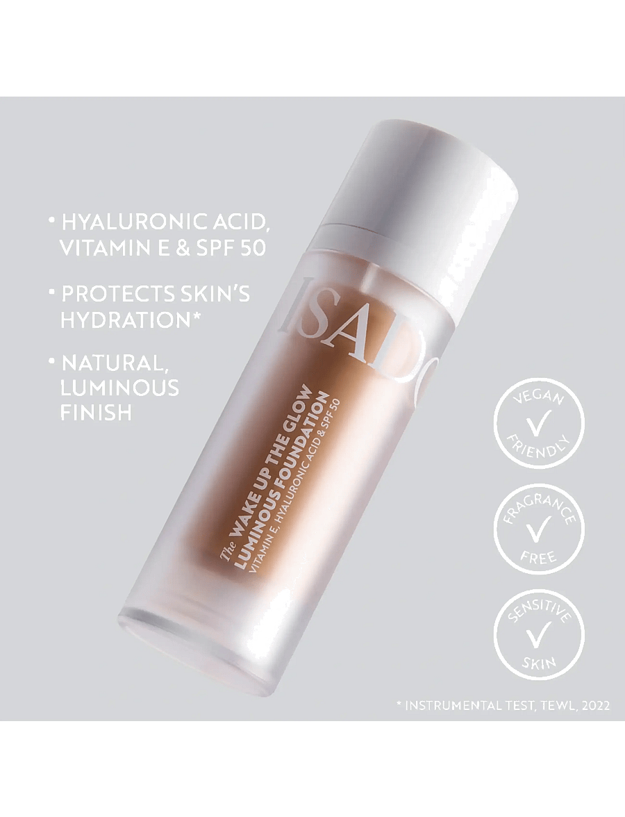 IsaDora - The Wake Up the Glow Luminous Foundation - makeup - 9w warm - 4