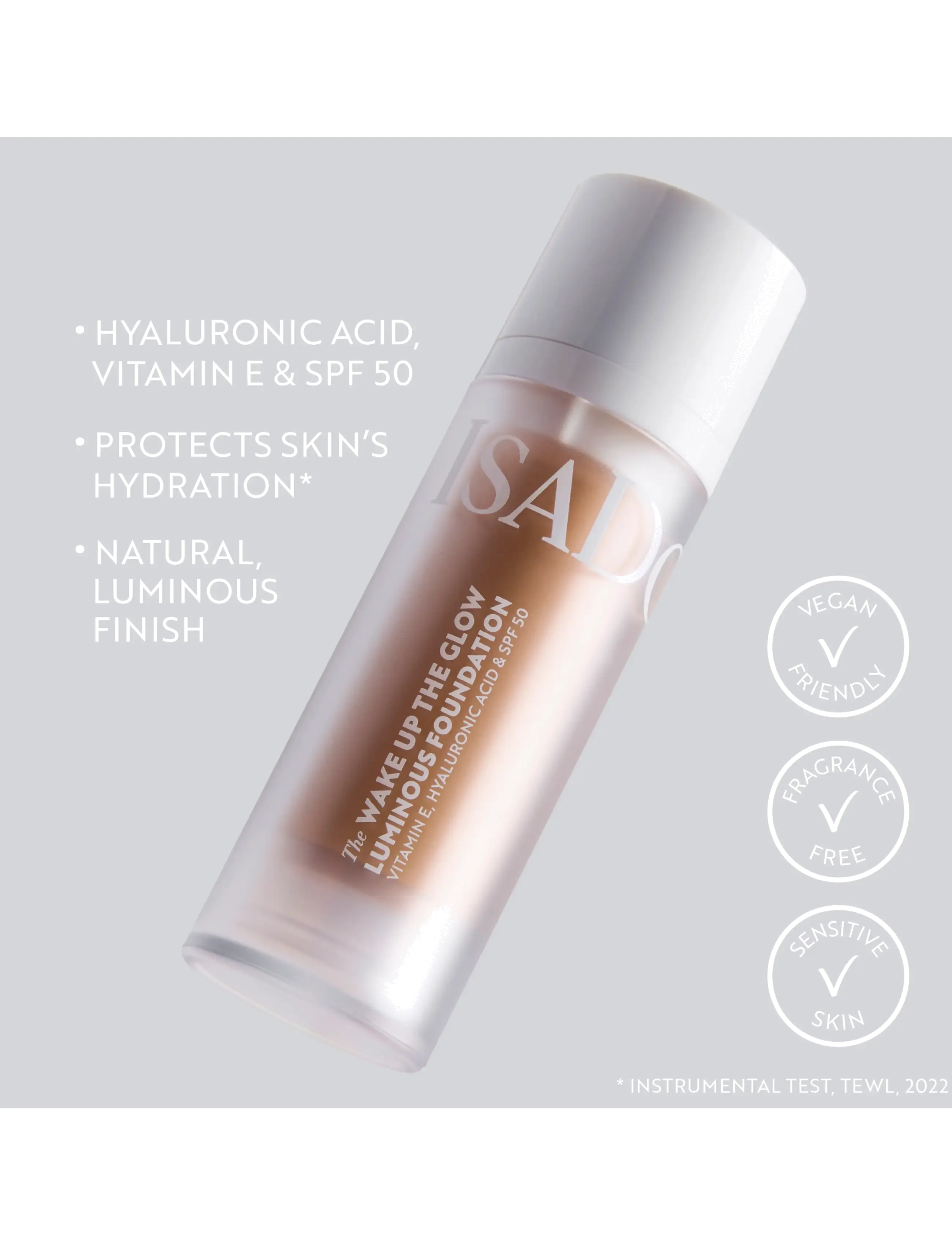 IsaDora - The Wake Up the Glow Luminous Foundation - makeup - 10n neutral - 5