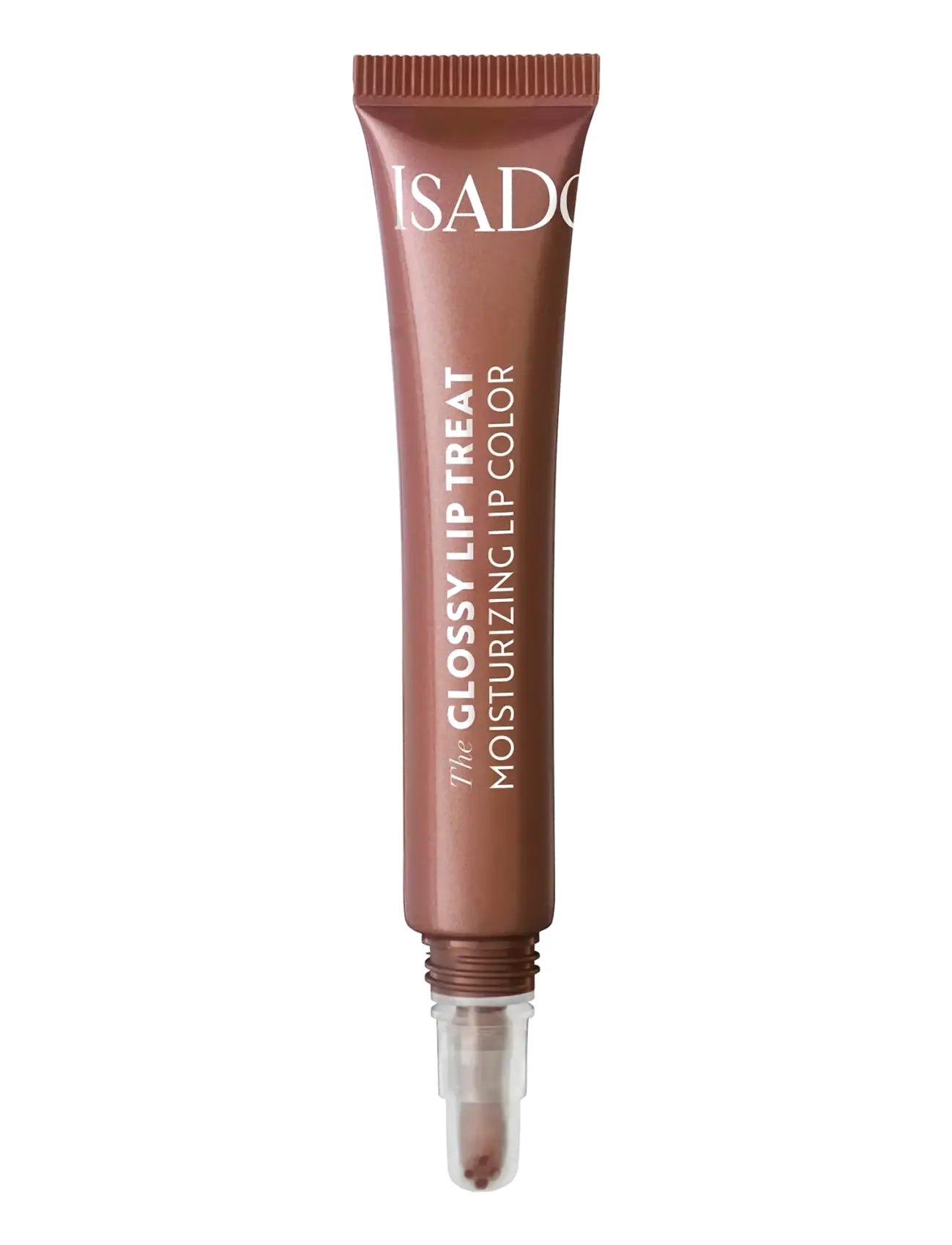 IsaDora Glossy Lip Treat 66 Chocolate Ice, Lipgloss, Brun, Str: 13 ML