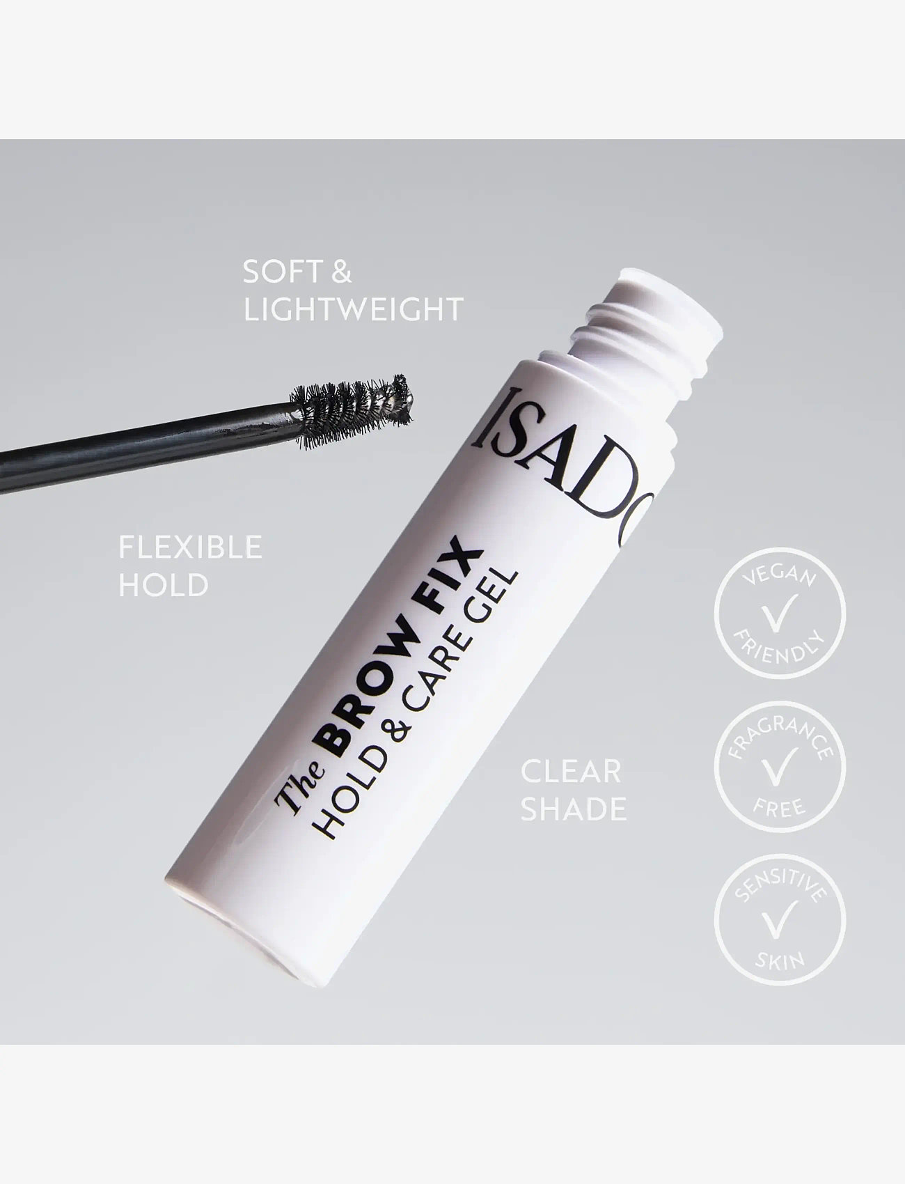 IsaDora - The Brow Fix Hold & Care Gel - silmad ja kulmud - clear - 4