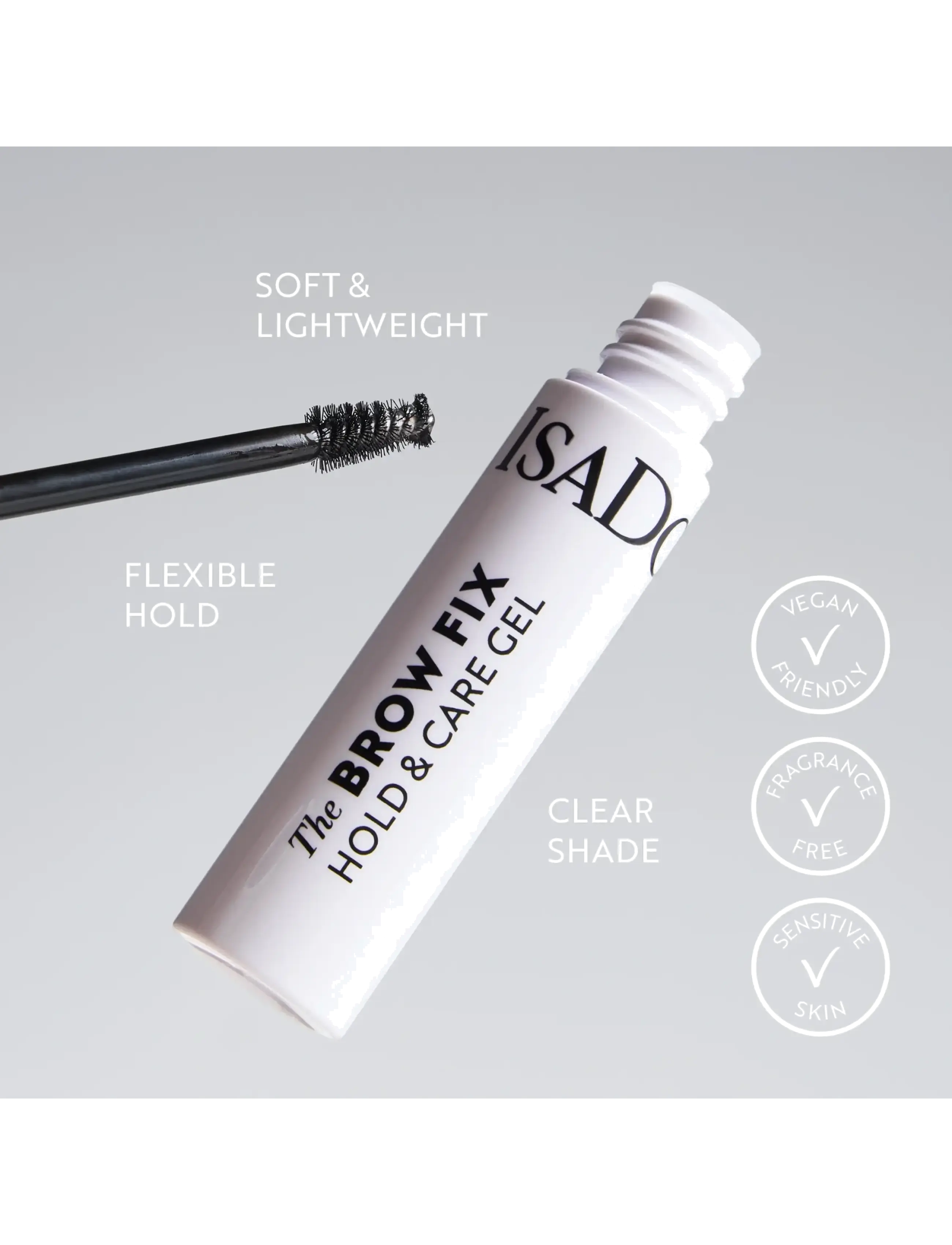 IsaDora - The Brow Fix Hold & Care Gel - Ögon & bryn  - clear - 4