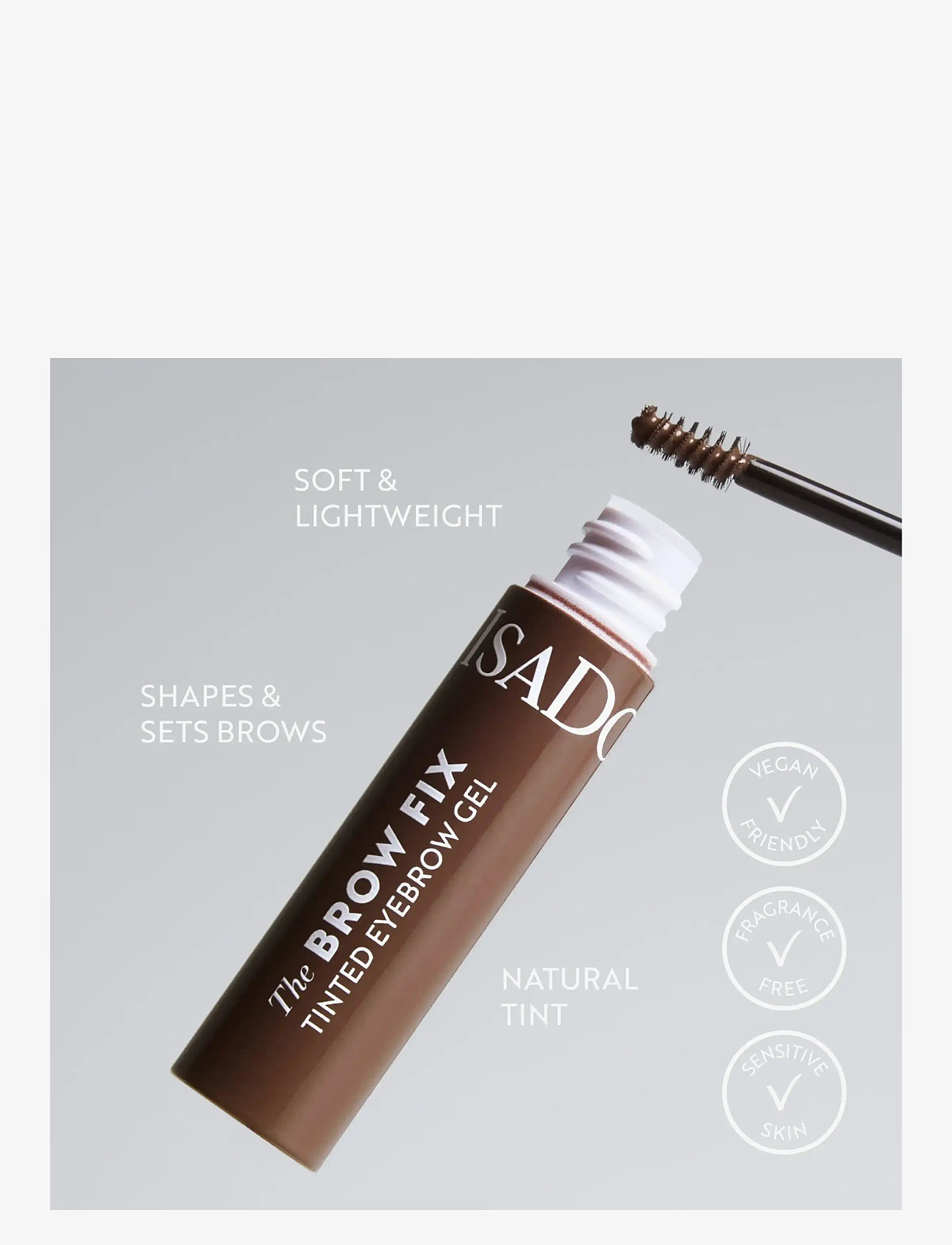 IsaDora - The Brow Fix Tinted Eyebrow Gel - makeup - taupe - 5