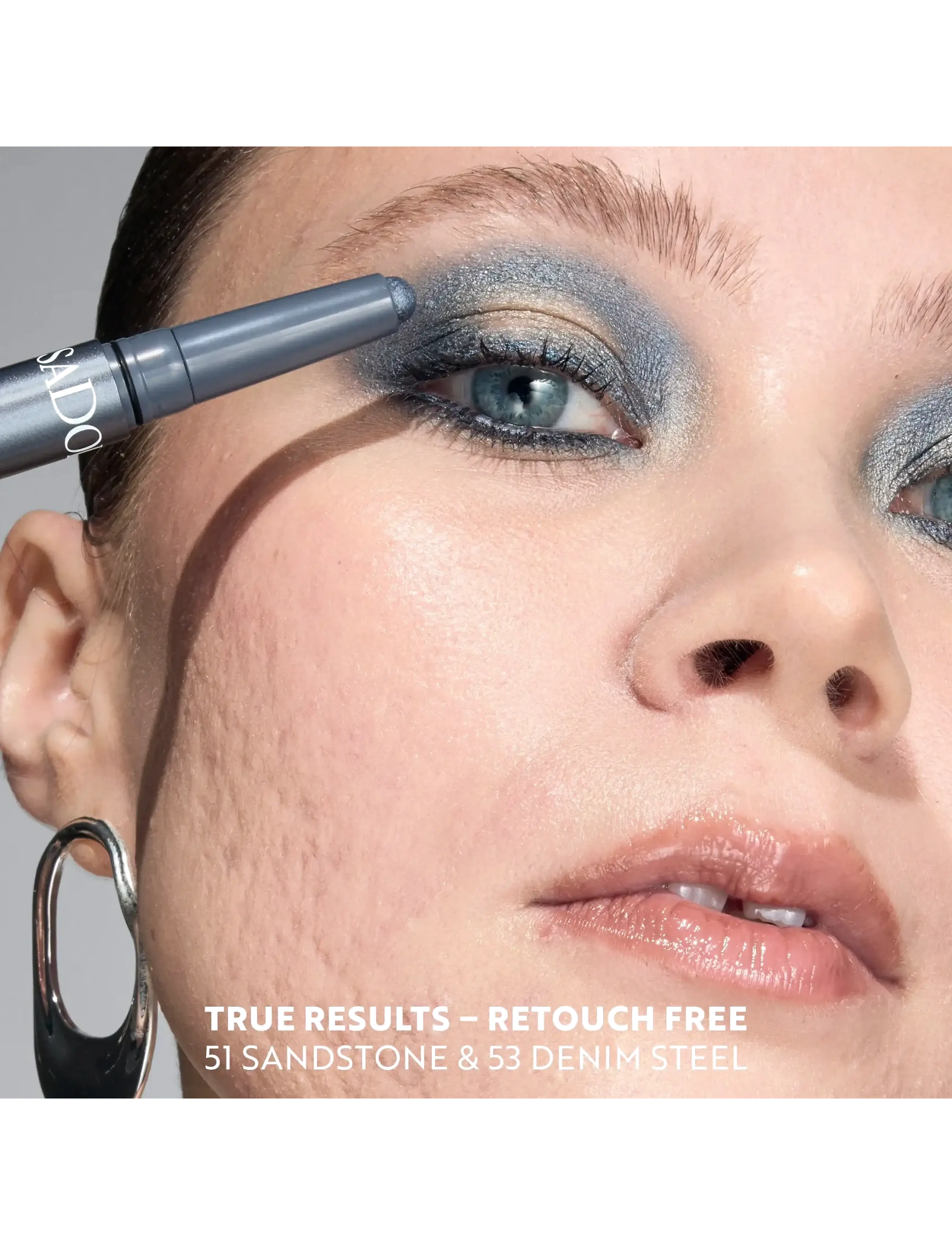 IsaDora - The Gleam Eyeshadow Stick Longwear & Water-Resistant - makeup - denim steel - 3