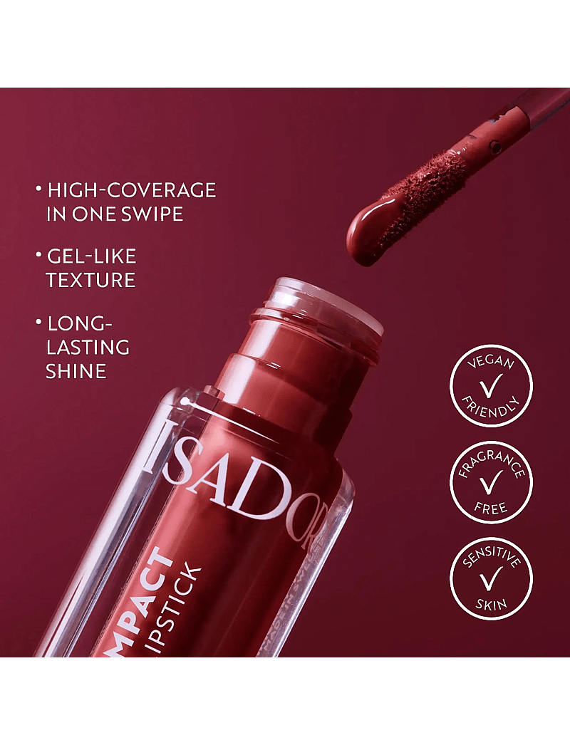 IsaDora - The True Impact Vinyl Liquid Lipstick - makeup - unapologetic - 4