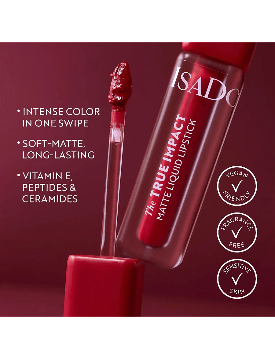 IsaDora - The True Impact Matte Liquid Lipstick - makeup - true - 4