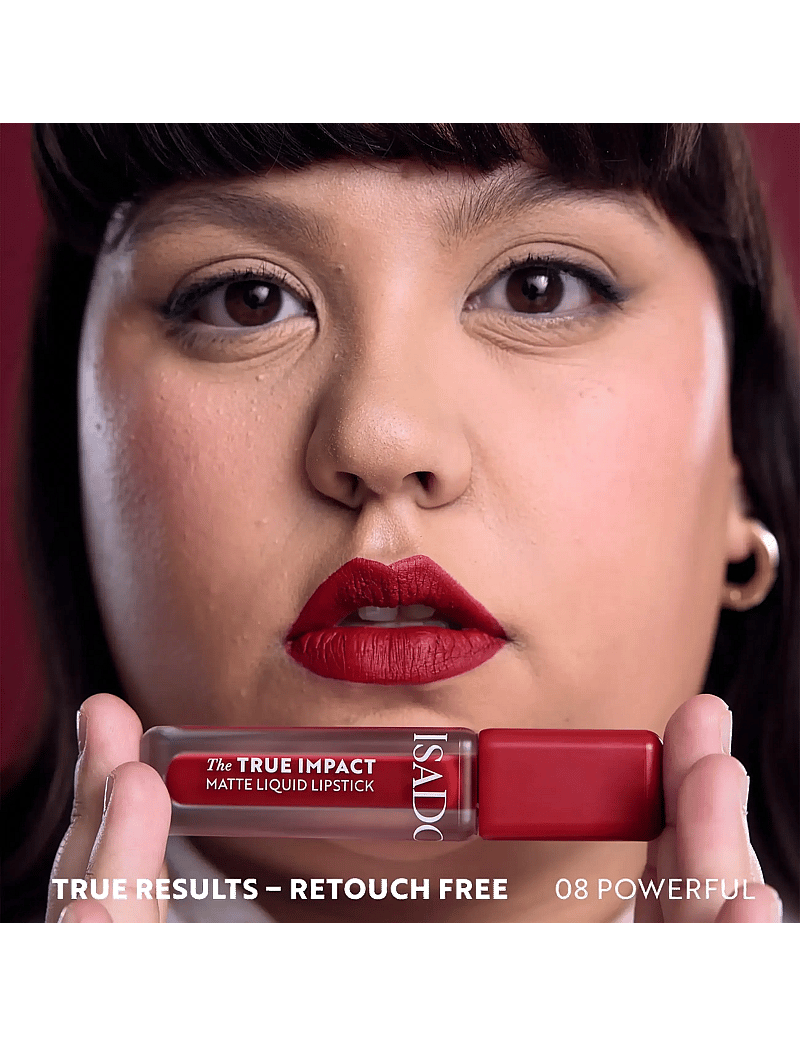 IsaDora - The True Impact Matte Liquid Lipstick - makeup - fierce - 3