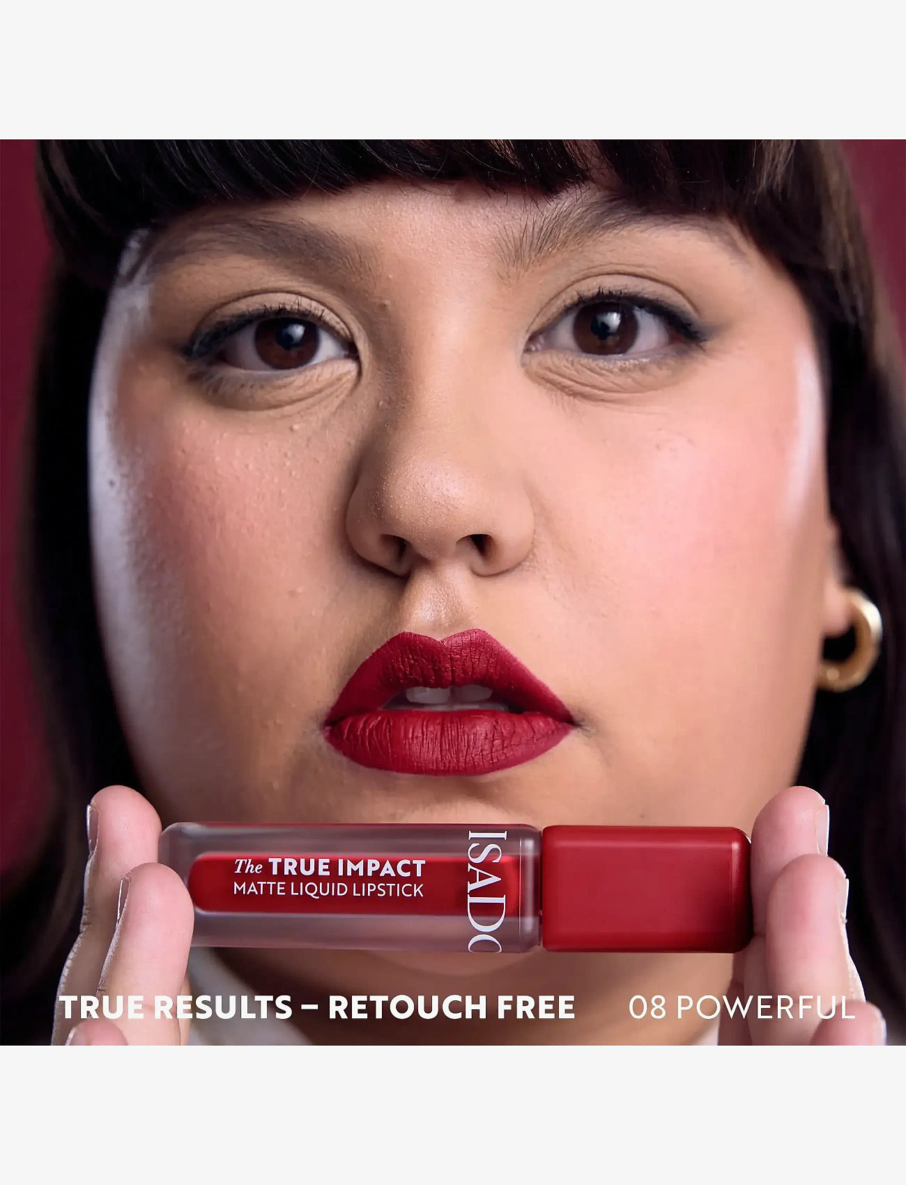 IsaDora - The True Impact Matte Liquid Lipstick - makeup - powerful - 3