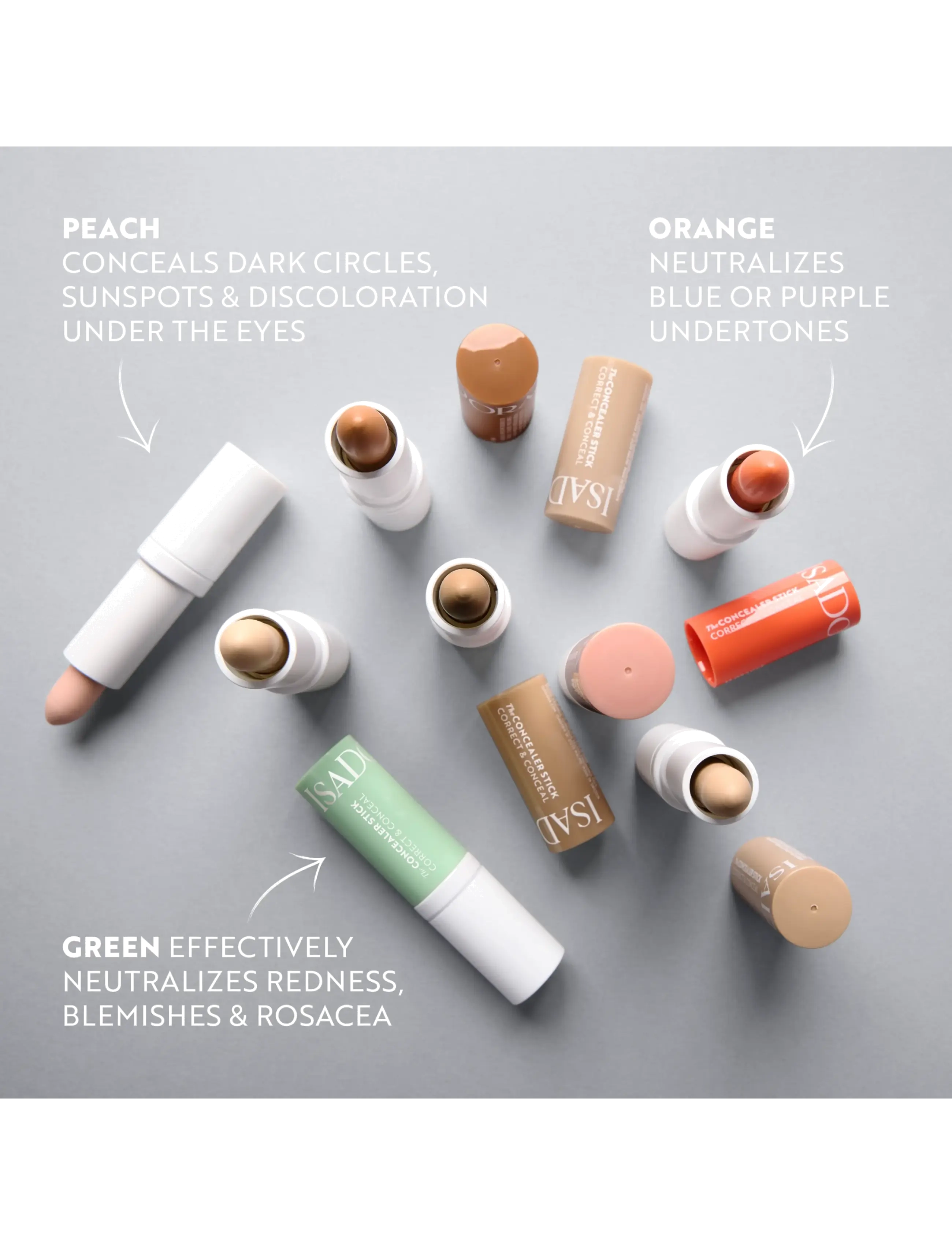 IsaDora - The Concealer Stick - smink - neutral 1 - 5
