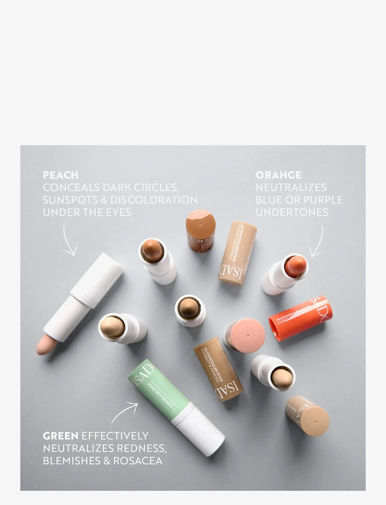 IsaDora - The Concealer Stick - makeup - orange - 4