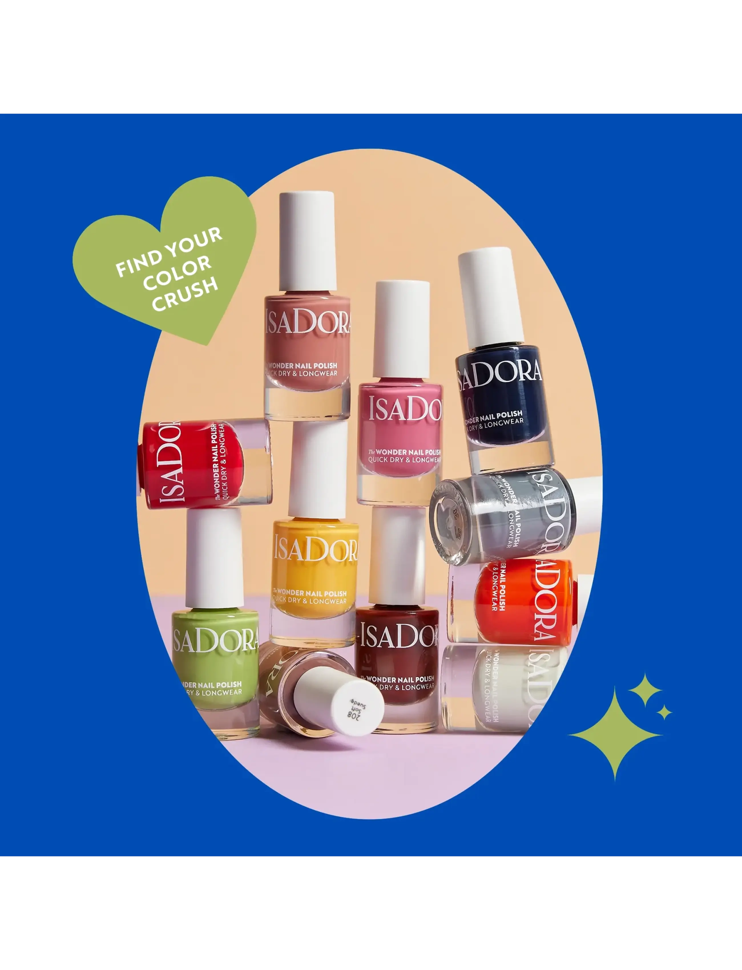 IsaDora - Wonder Nail Polish Quick dry & Longwear - makeup - golden glow - 2