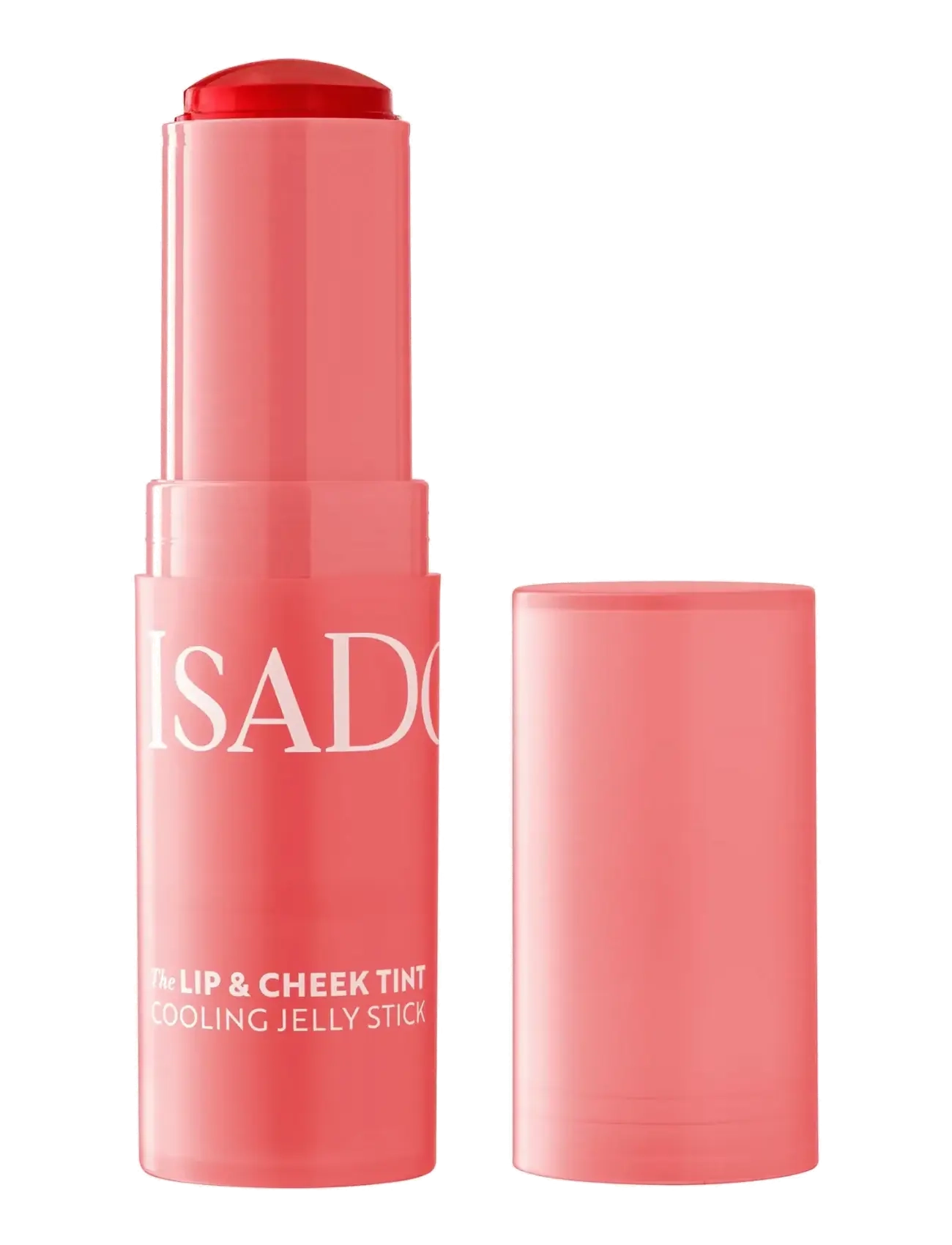 IsaDora The Lip & Cheek Tint Cooling Jelly Stick - Isadora - CORAL ROUGE / red
