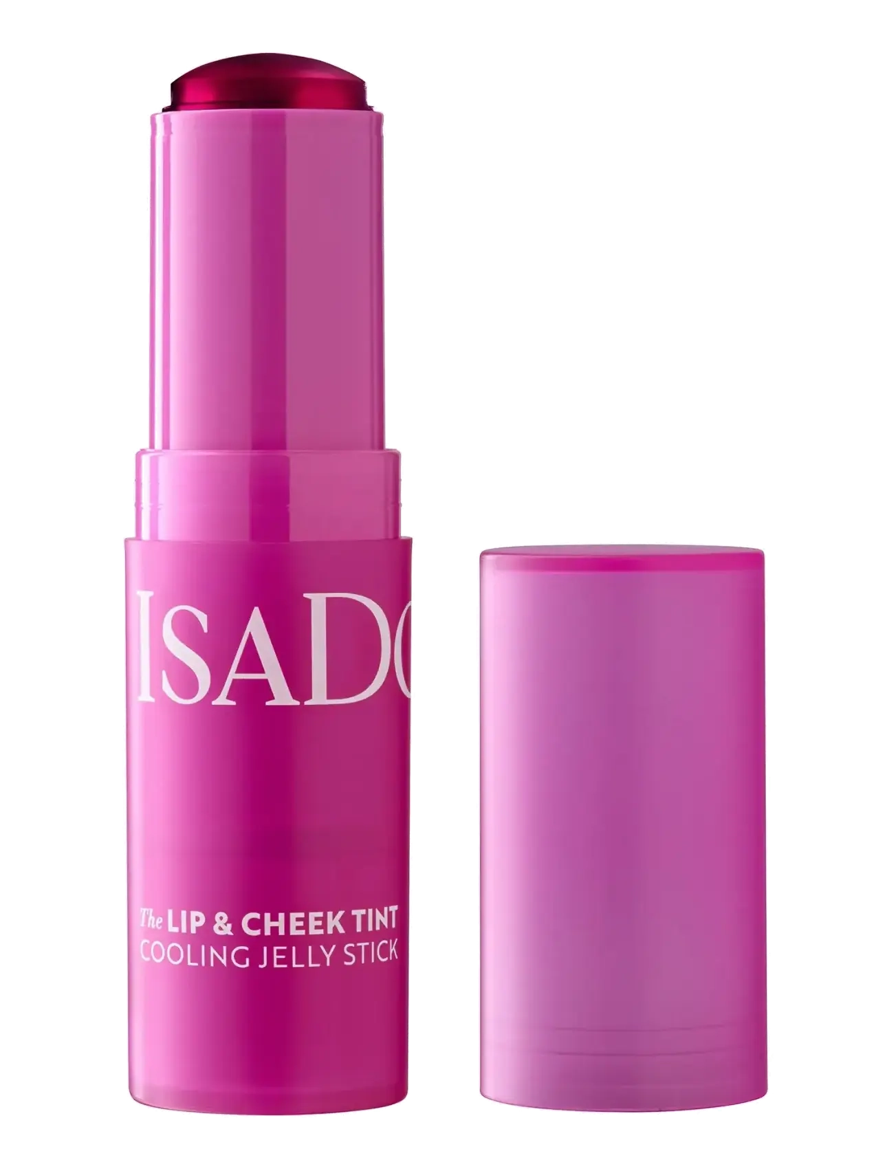 IsaDora The Lip & Cheek Tint Cooling Jelly Stick, 12 G, Pink, Læber > Læbefarve & Cheek Tint, Dame