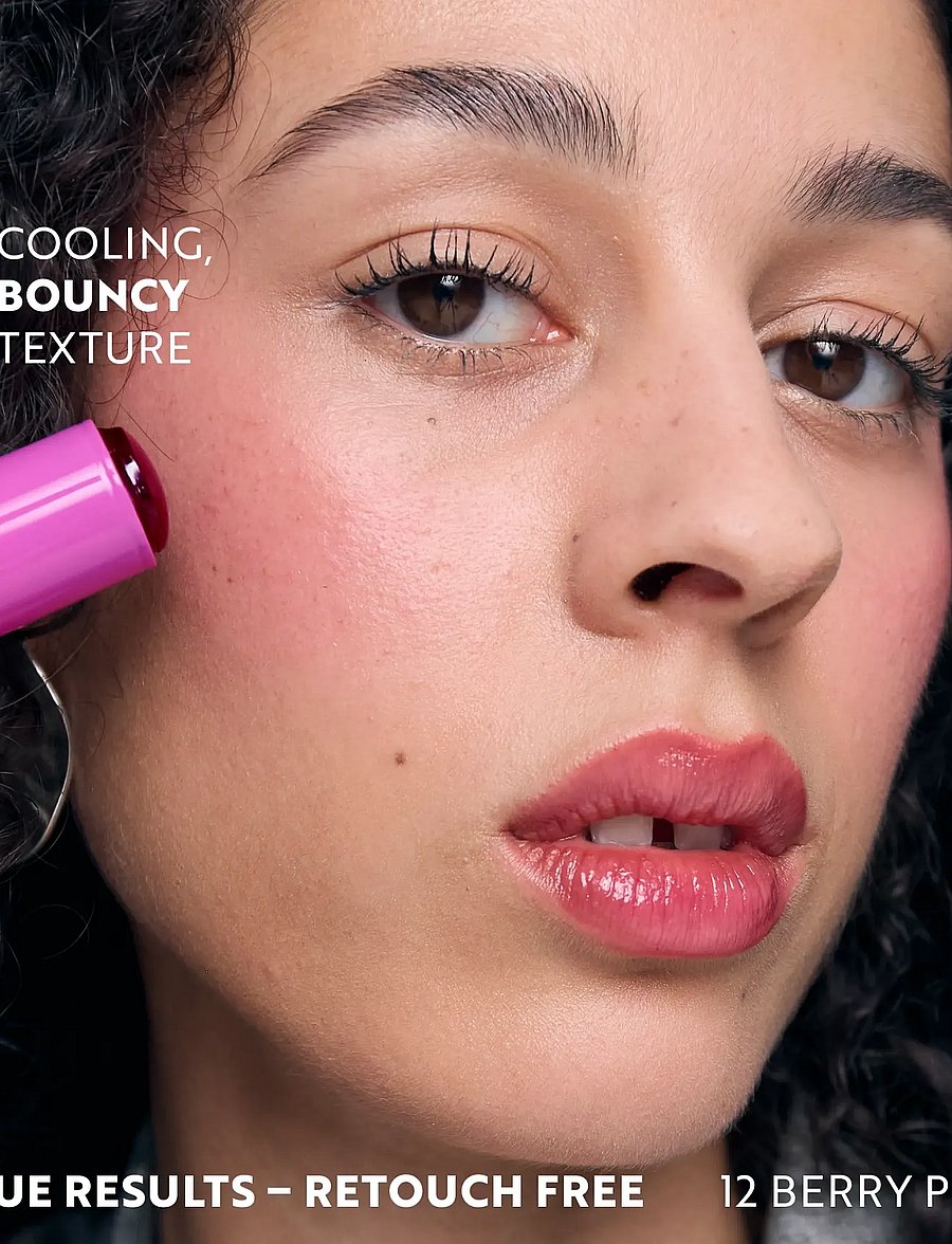 IsaDora - The Lip & Cheek Tint Cooling Jelly Stick - makeup - berry pink - 0