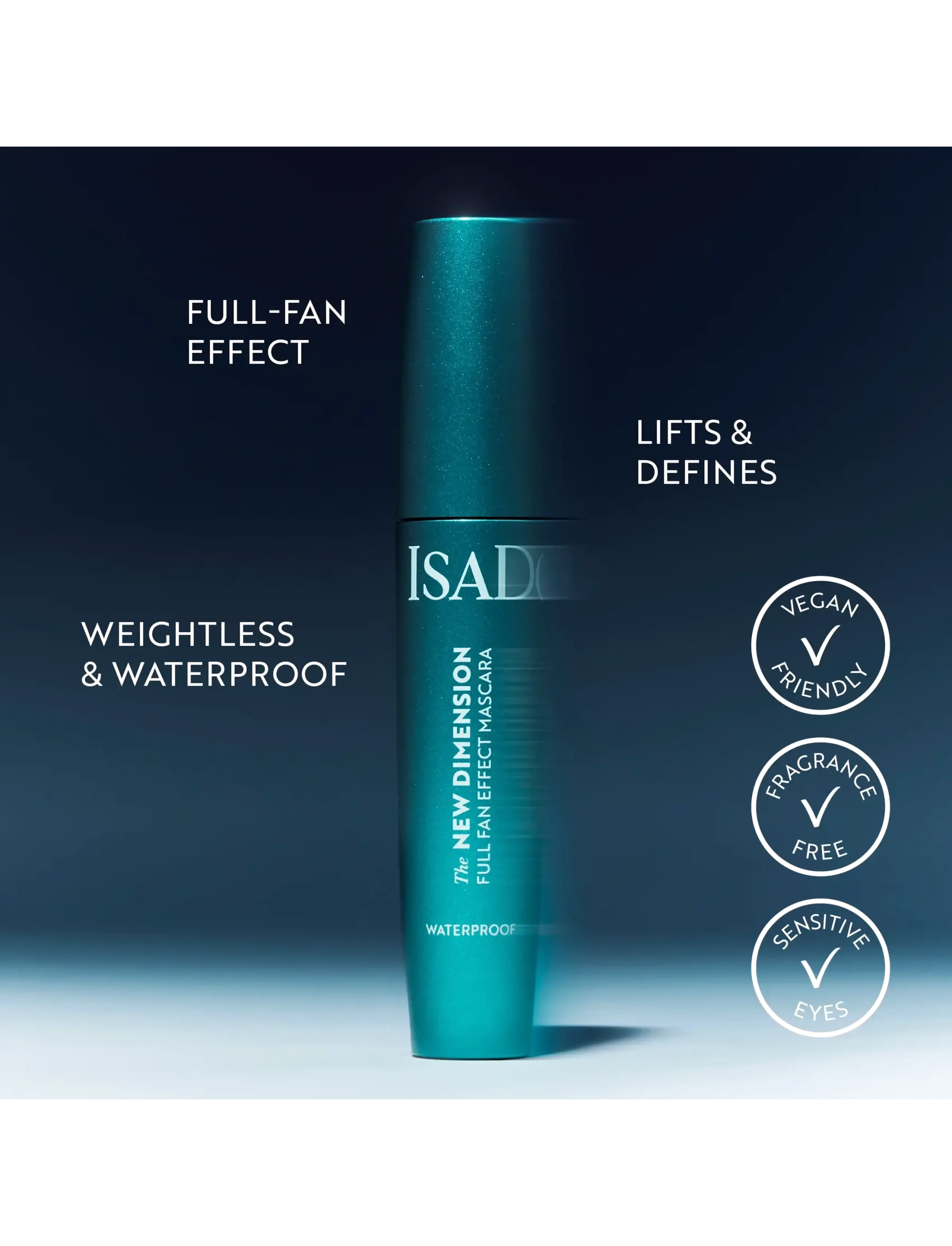 IsaDora - The New Dimension Waterproof Mascara - festtøj til outletpriser - black - 4