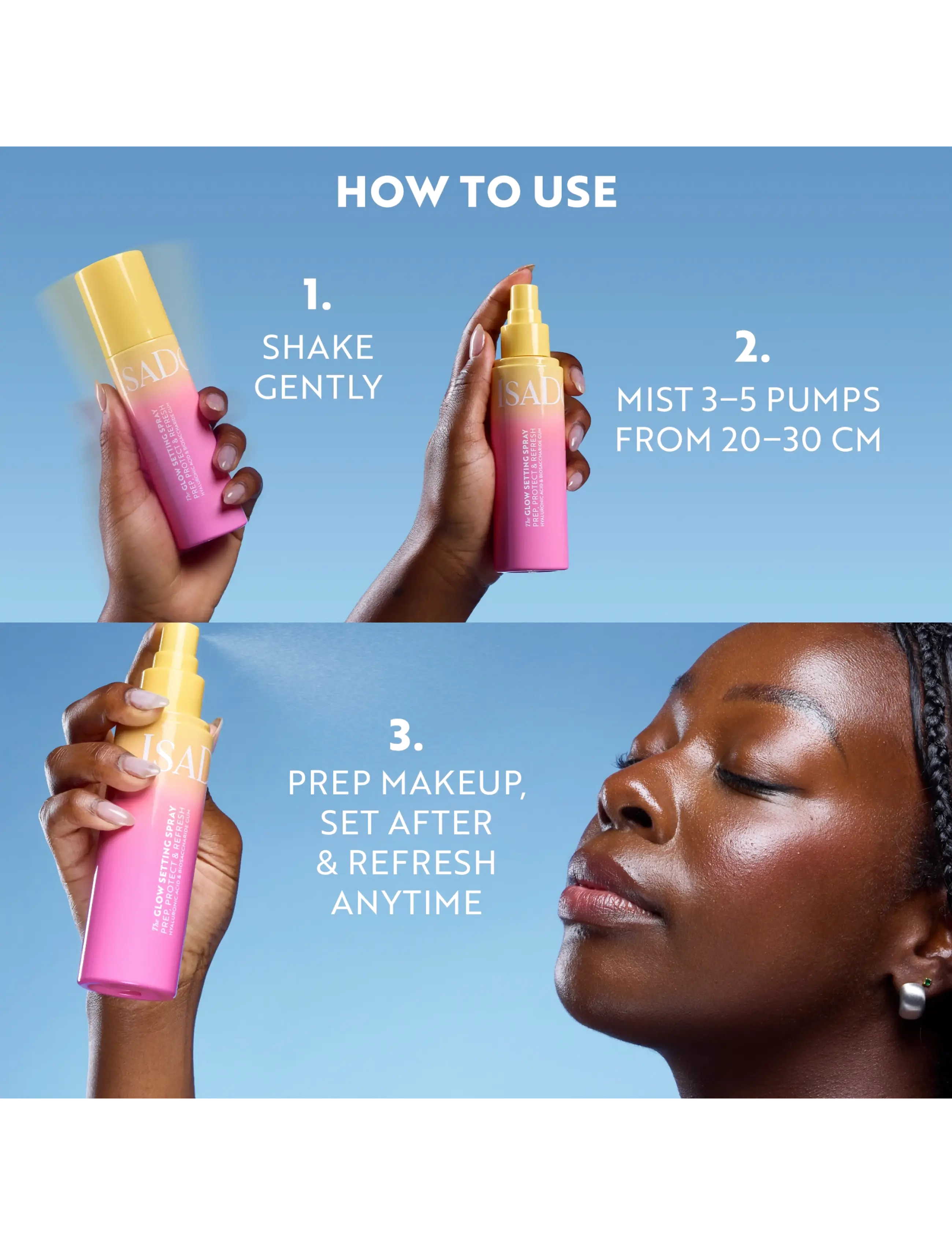 IsaDora - The Glow Setting Spray - n/a - 5