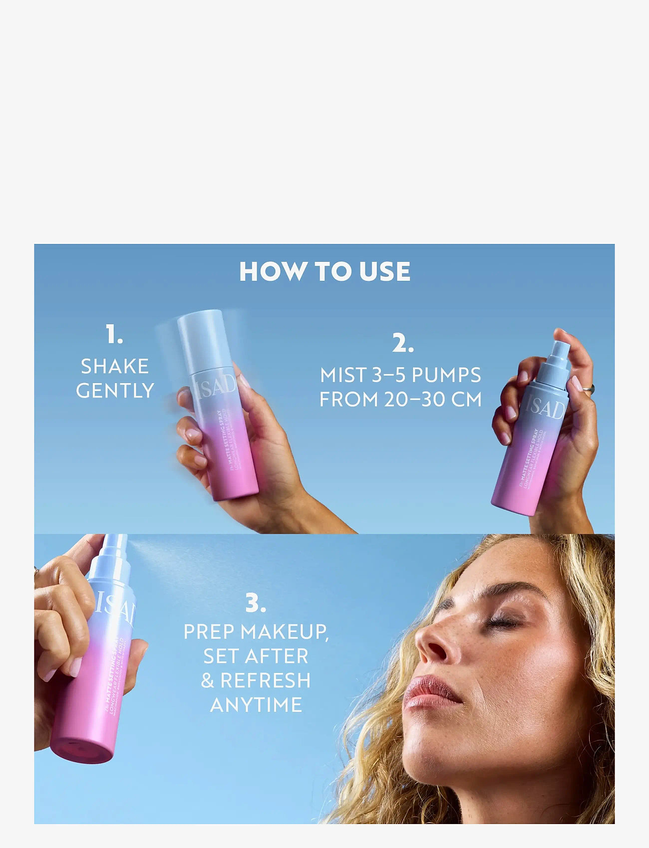 IsaDora - The Matte Setting Spray - makeup - n/a - 5