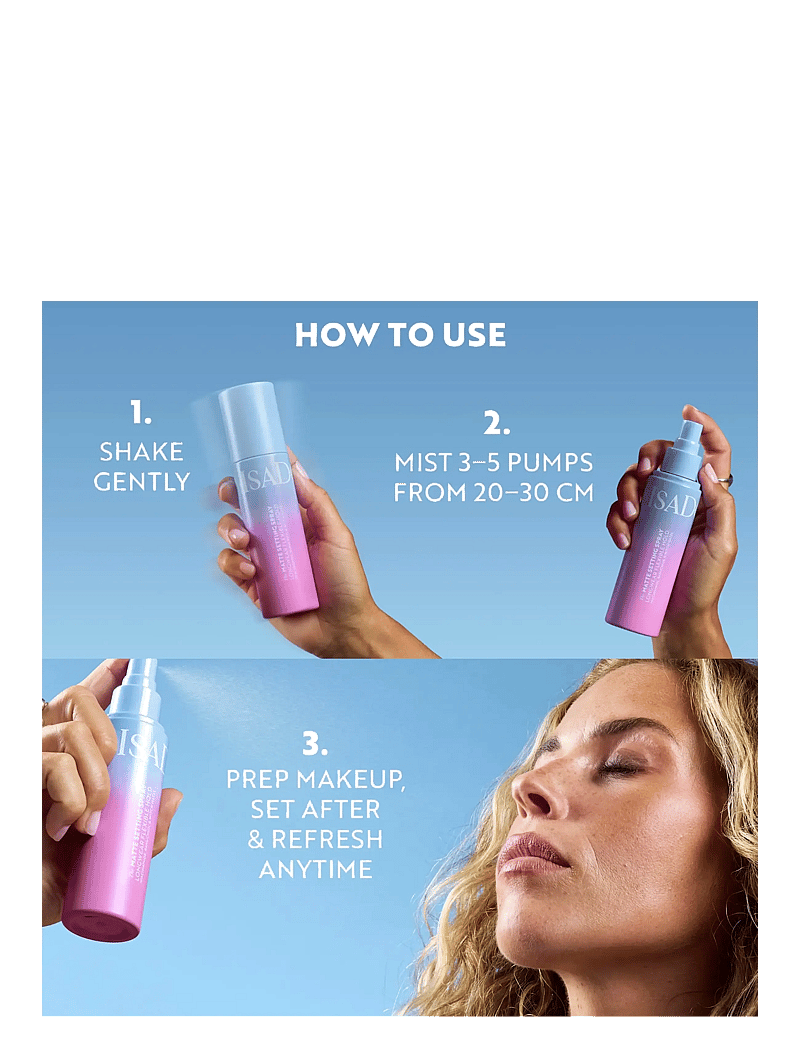 IsaDora - The Matte Setting Spray - makeup - n/a - 5