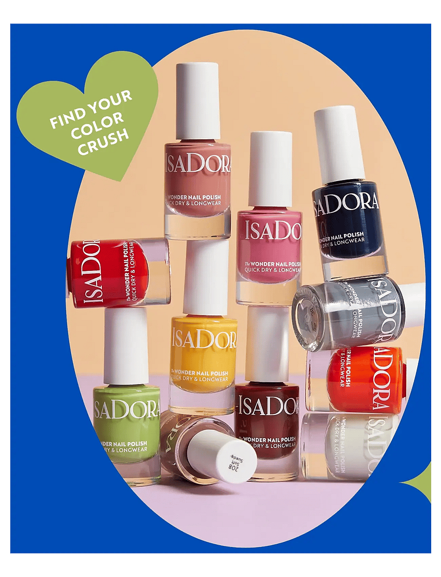 IsaDora - The Wonder Nail Polish Quick dry & Longwear - makeup - 222 midnight sky - 2