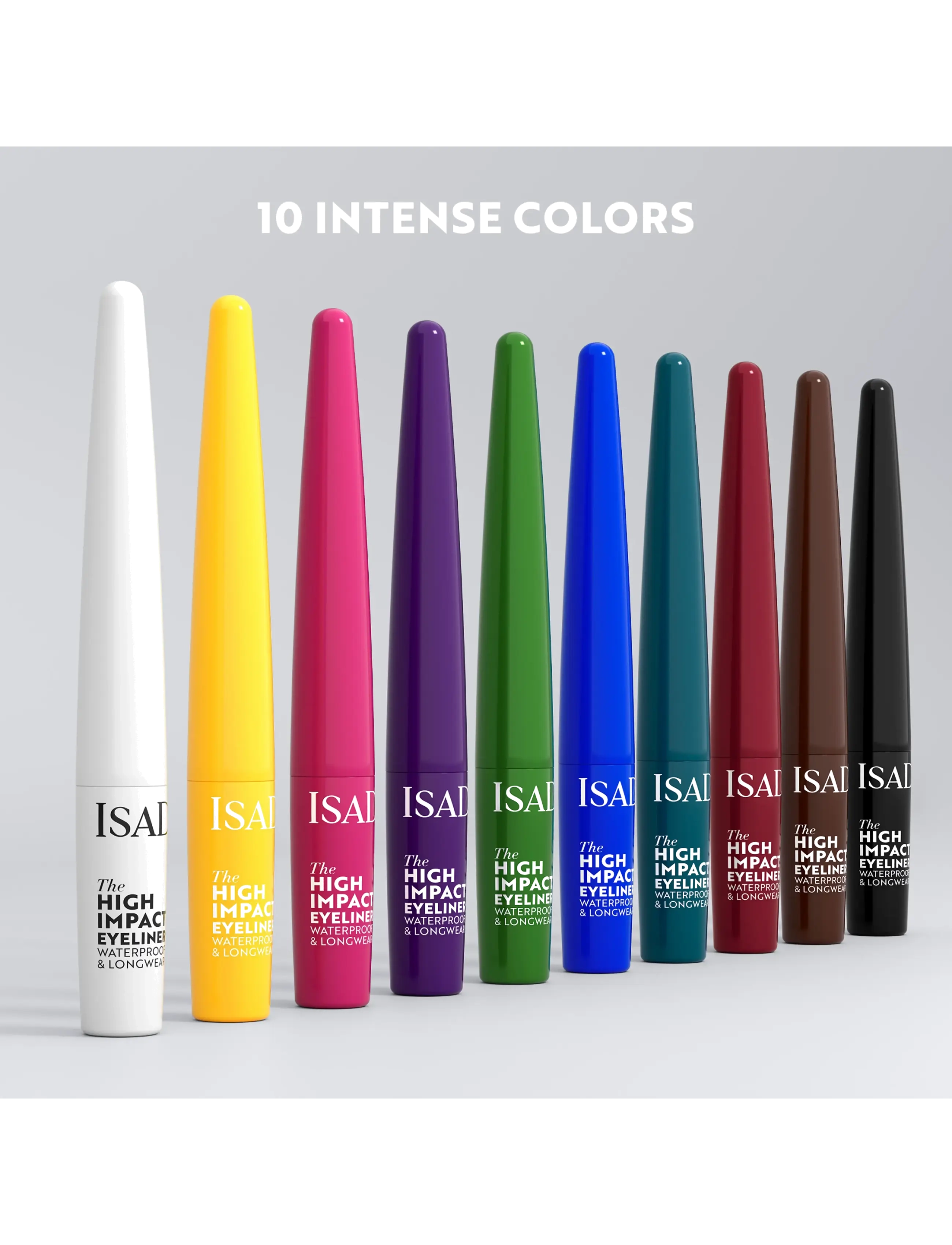 IsaDora - The High Impact Eyeliner - festtøj til outletpriser - grounded brown - 5