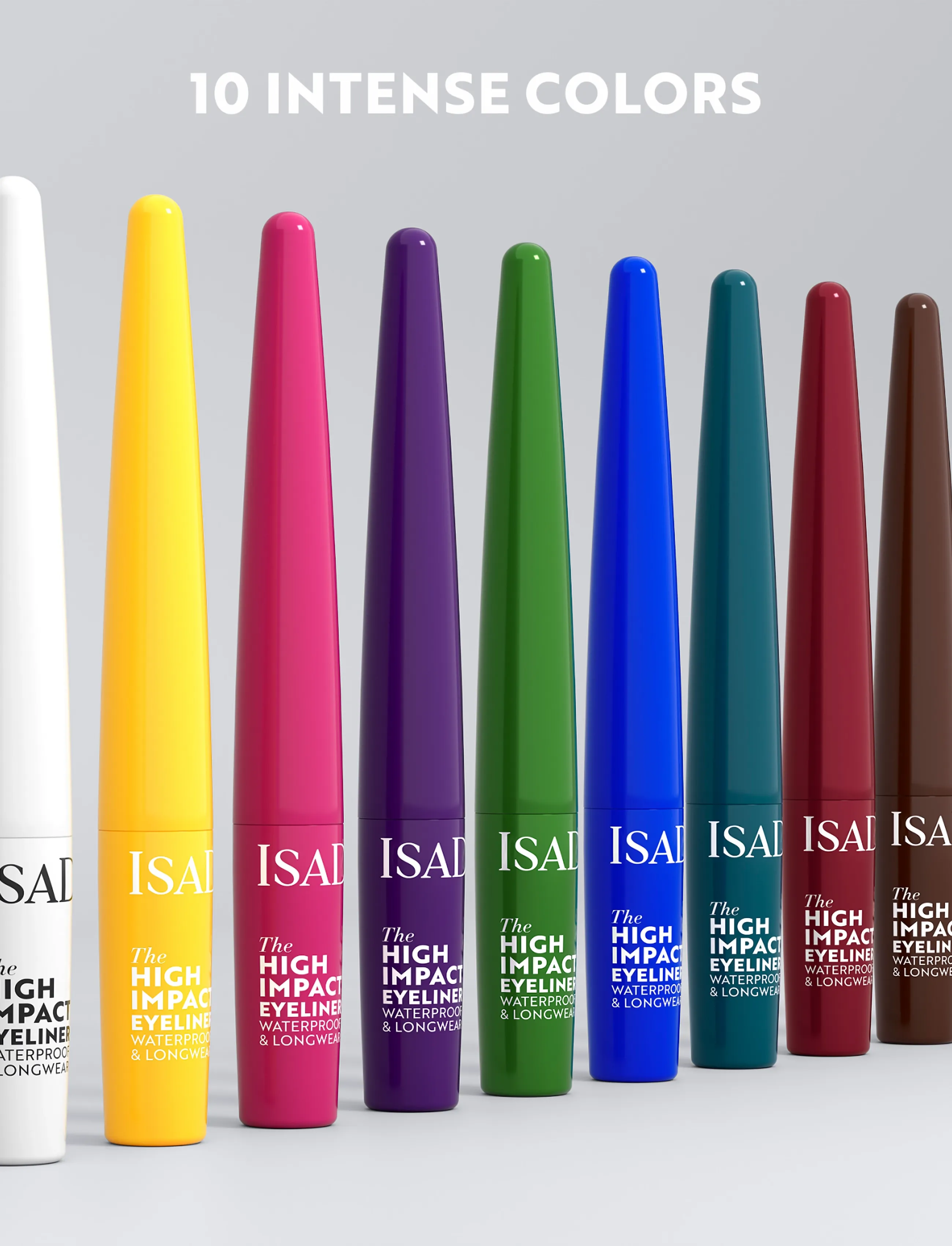 IsaDora The High Impact Eyeliner, 1.7 ml, Green, Øjne > Eyeliner, Dame