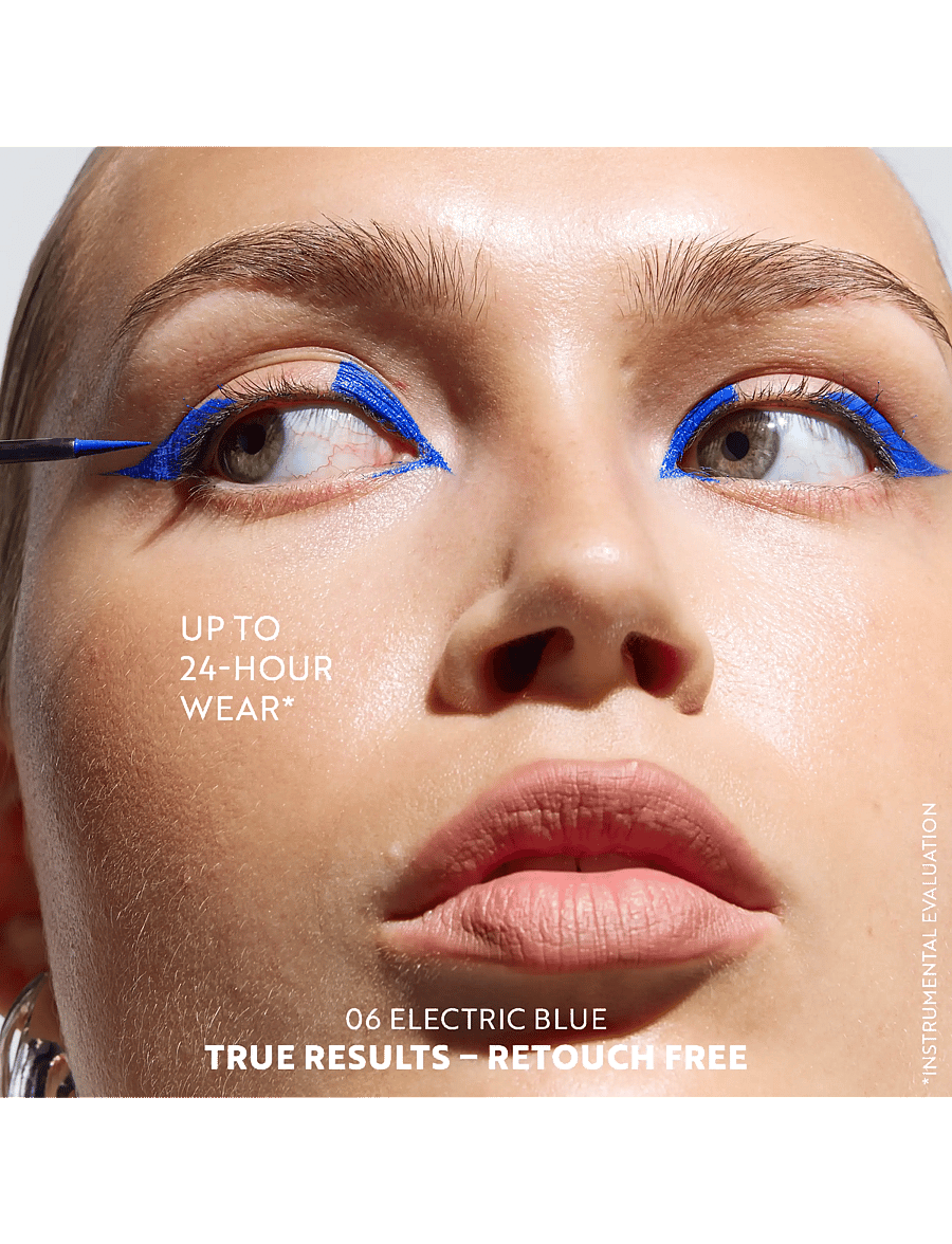 IsaDora - The High Impact Eyeliner - makeup - electric blue - 2