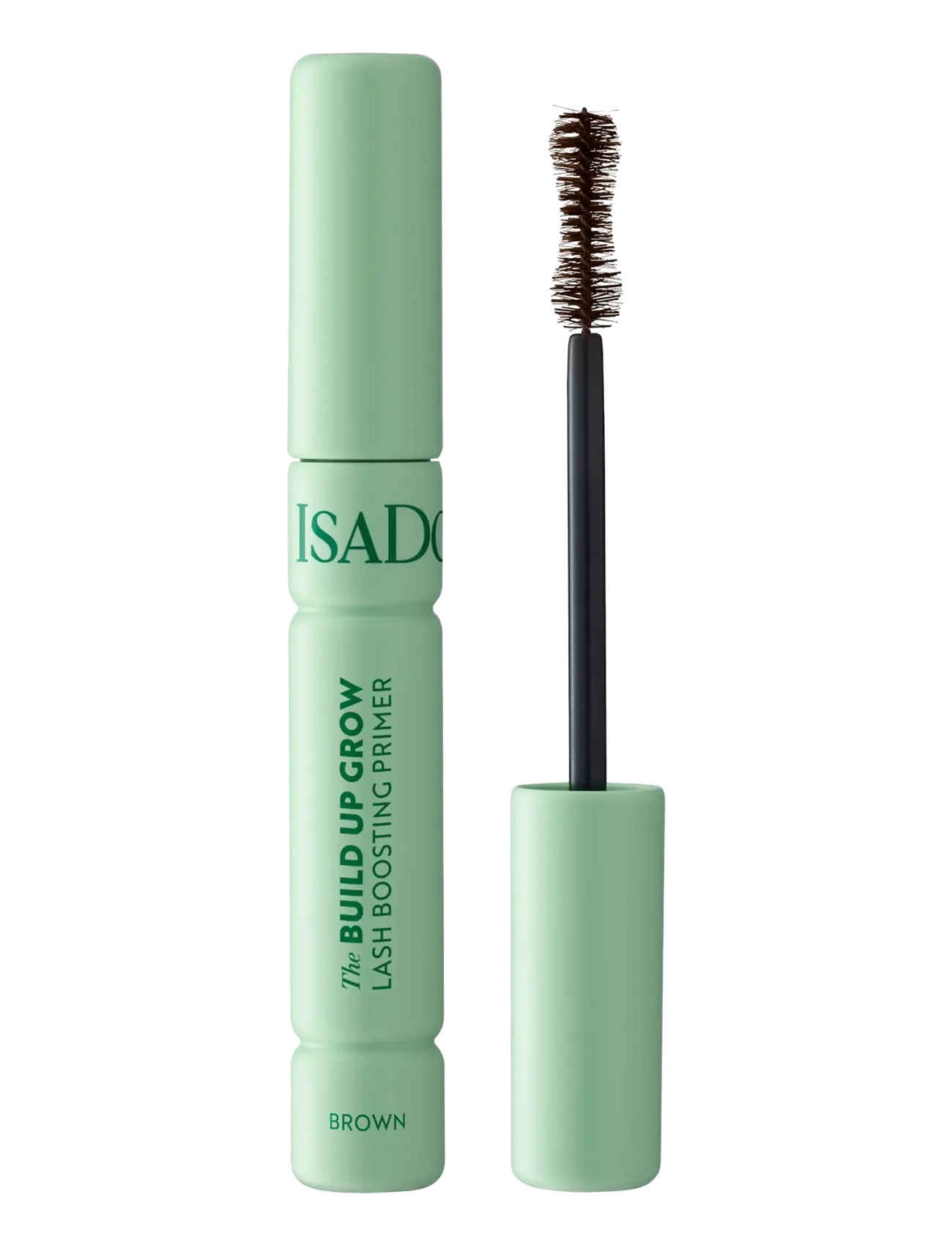 IsaDora The Build Up Grow Lash Boosting Primer 02 Brown - Øjenvippeserum & Øjenbrynsserum - BROWN / brown