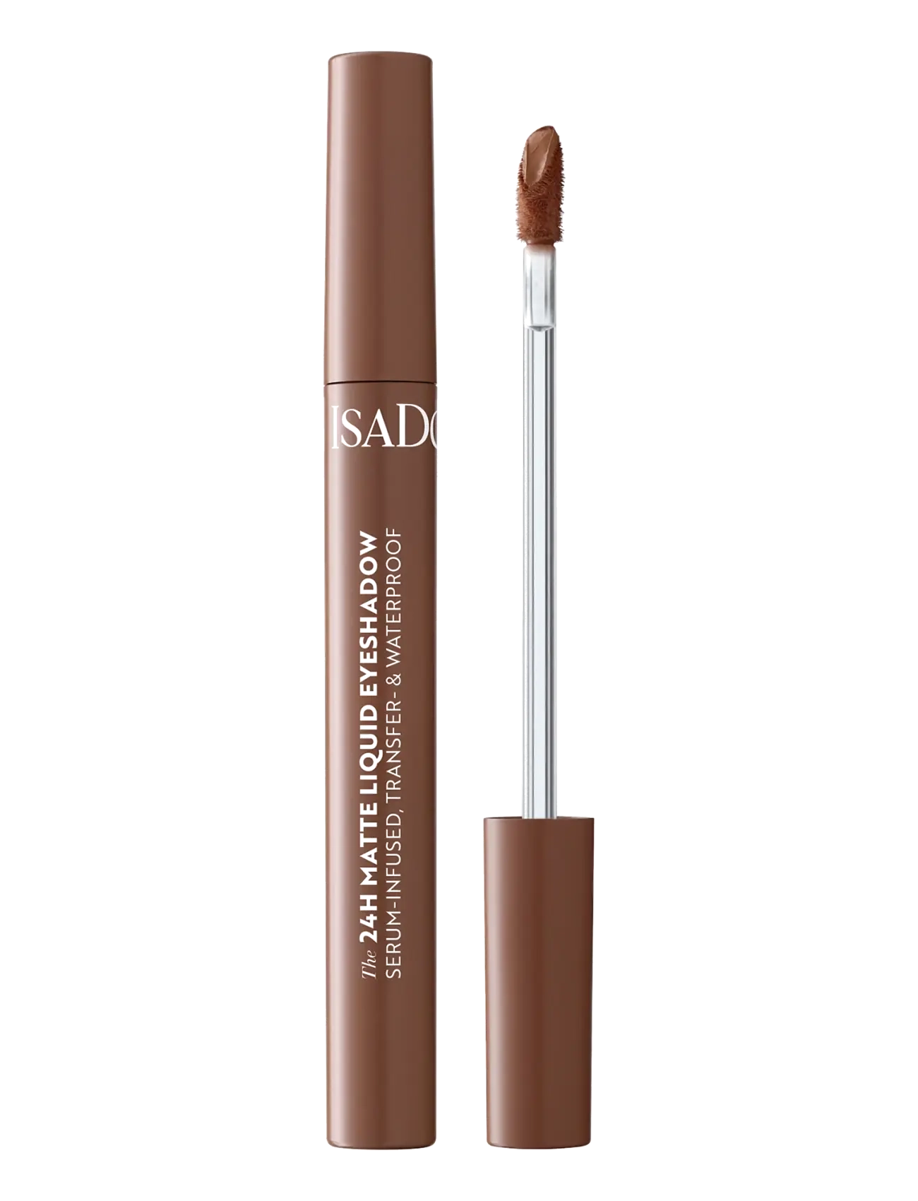 IsaDora The 24H Matte Liquid Eyeshadow - Ögon - DEEP TAUPE / brown