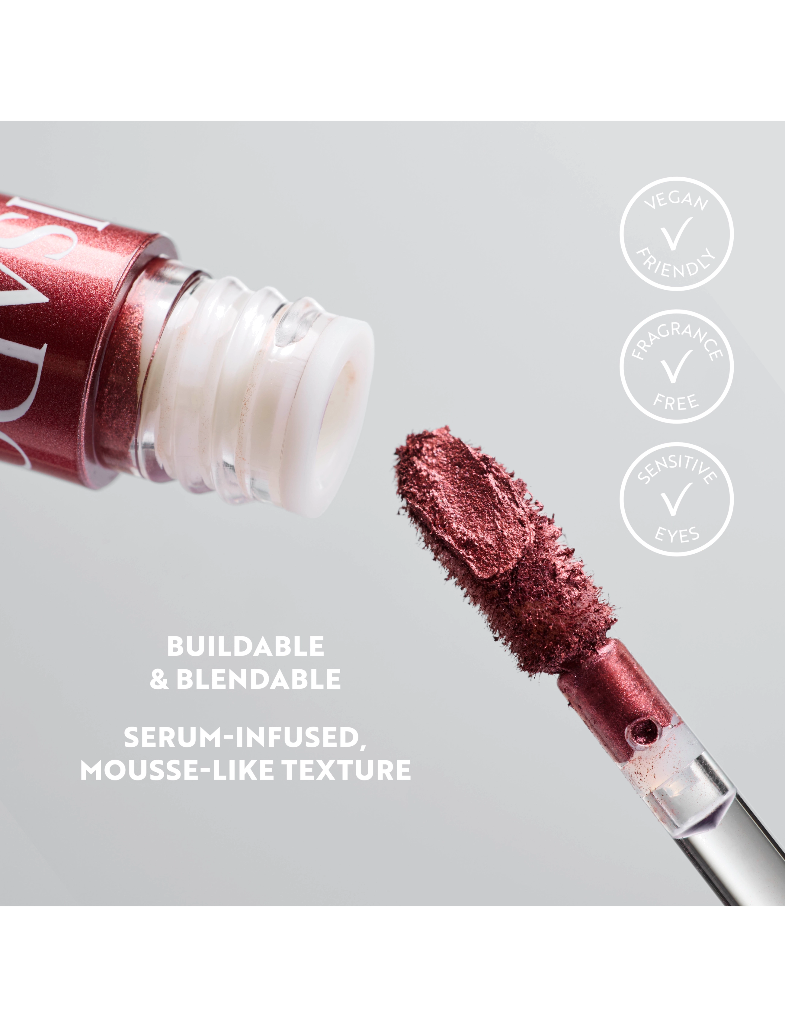 IsaDora - The 24H Gleam Liquid Eyeshadow - makeup - rebel rose - 2