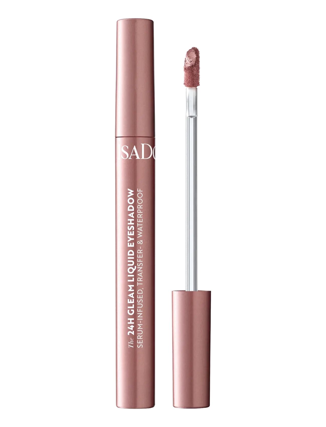 IsaDora The 24H Gleam Liquid Eyeshadow - Smink - PINK MOON / pink/rose