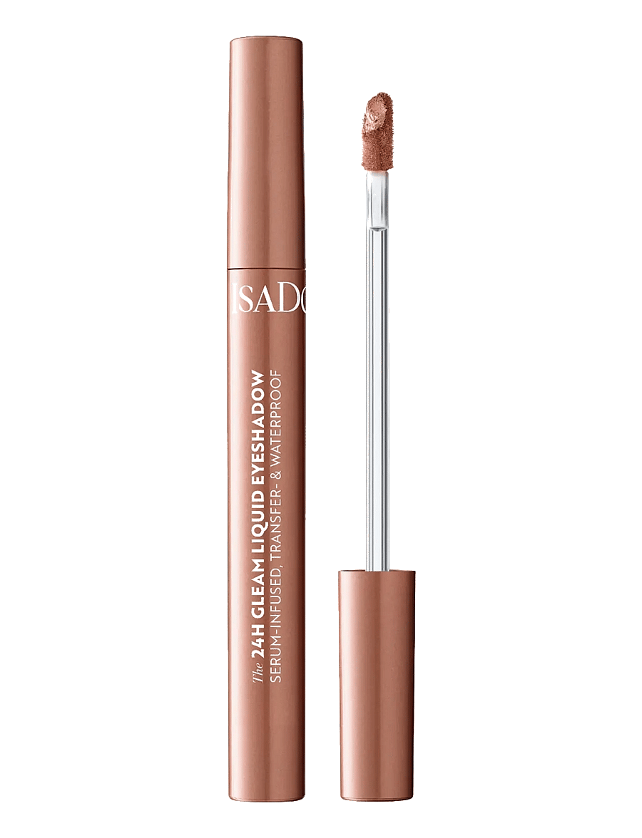 IsaDora - The 24H Gleam Liquid Eyeshadow - makeup - cool bronze - 1