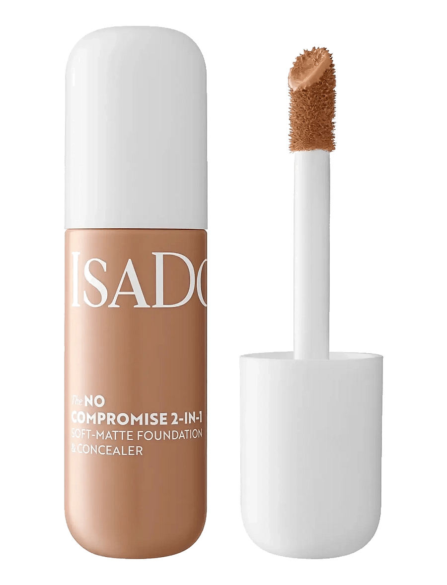 IsaDora - The No Compromise 2-in-1 Soft-Matte Foundation & Concealer - 40n - 0
